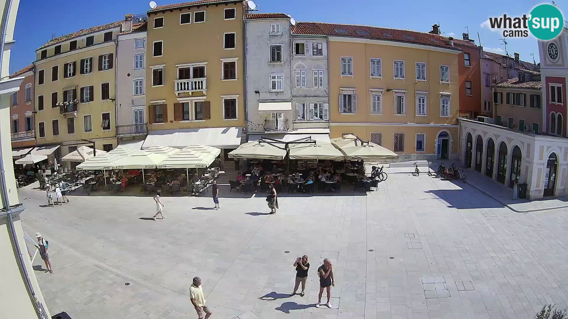 Rovinj Center Webcam – Main Square