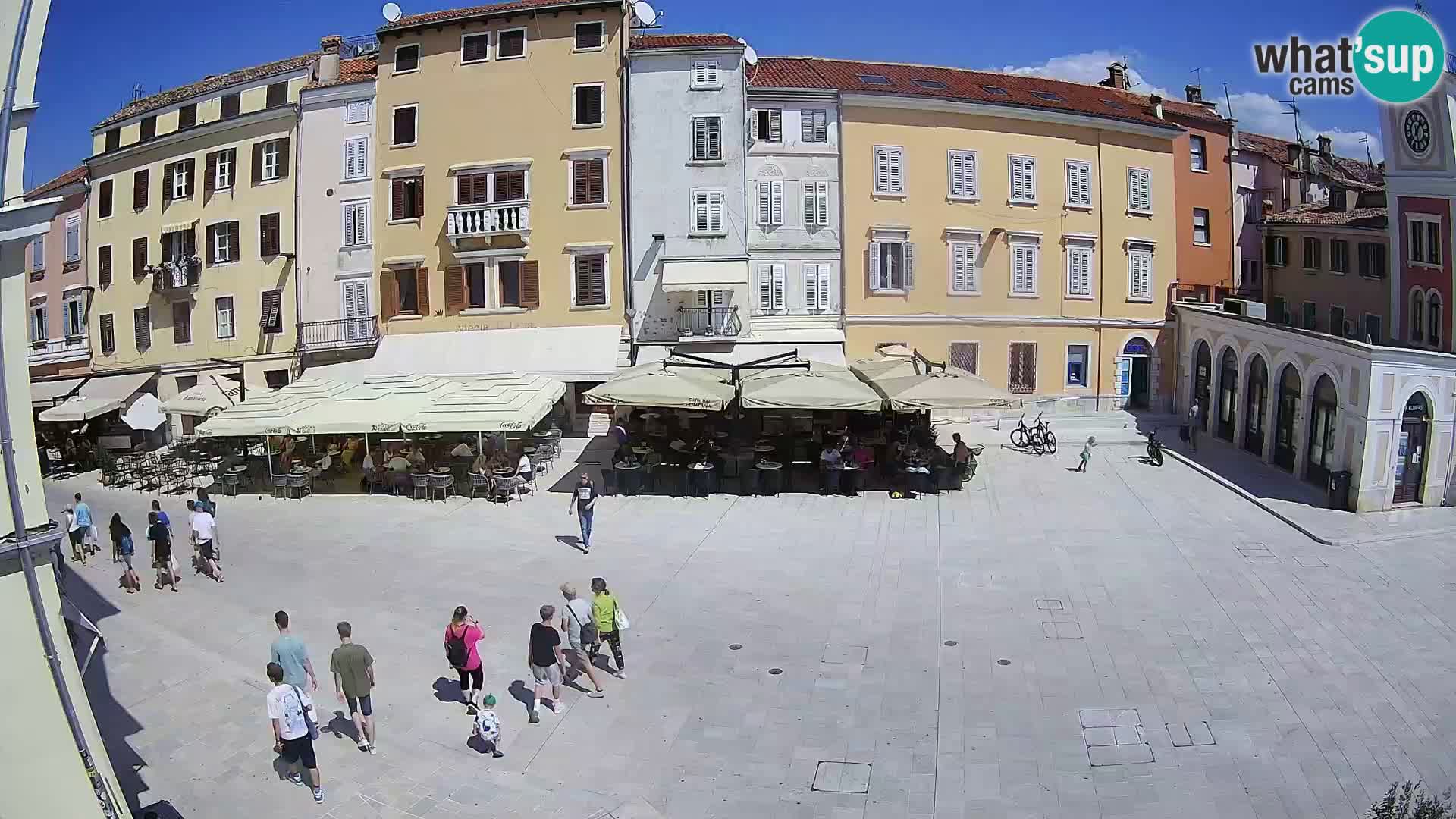 Spletna kamera Rovinj Center – Glavni trg