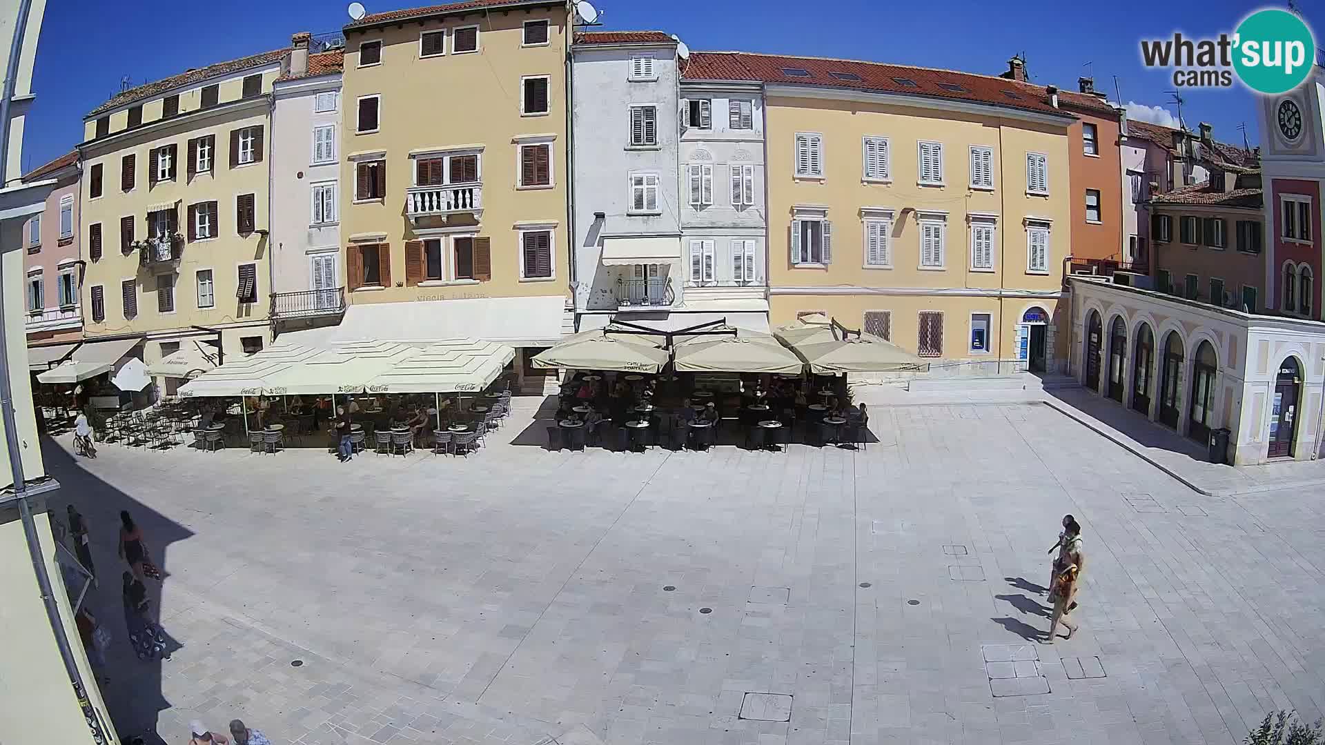 Webcam Rovigno Centro – Piazza Centrale