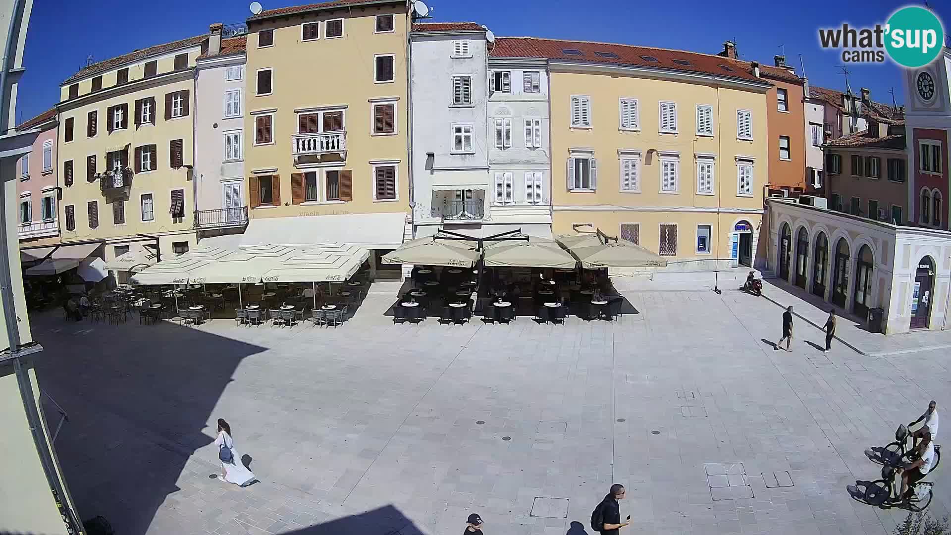 Webcam Rovinj Centar – glavni trg