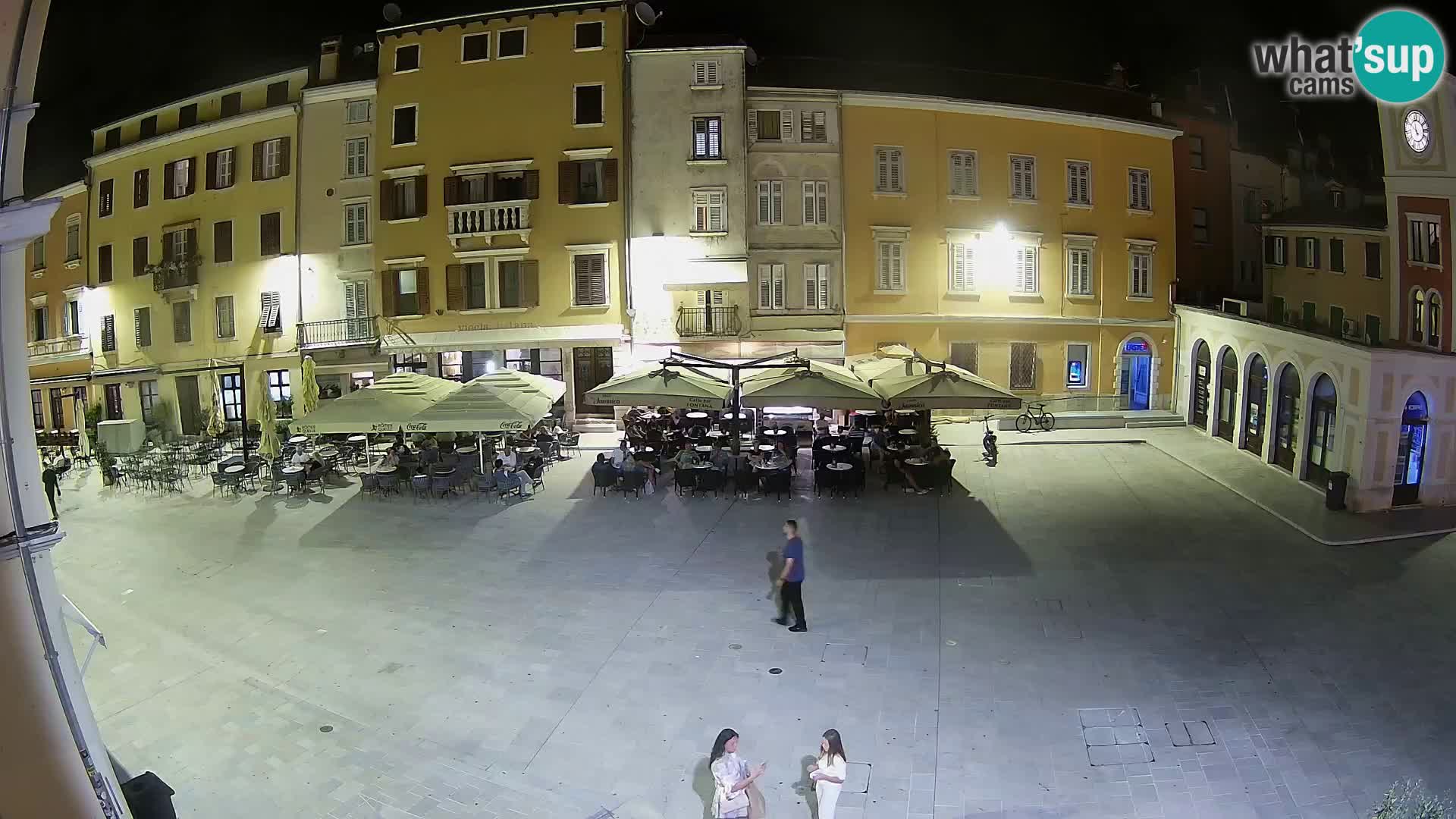 Webcam Rovinj Zentrum – Hauptplatz in Echtzeit