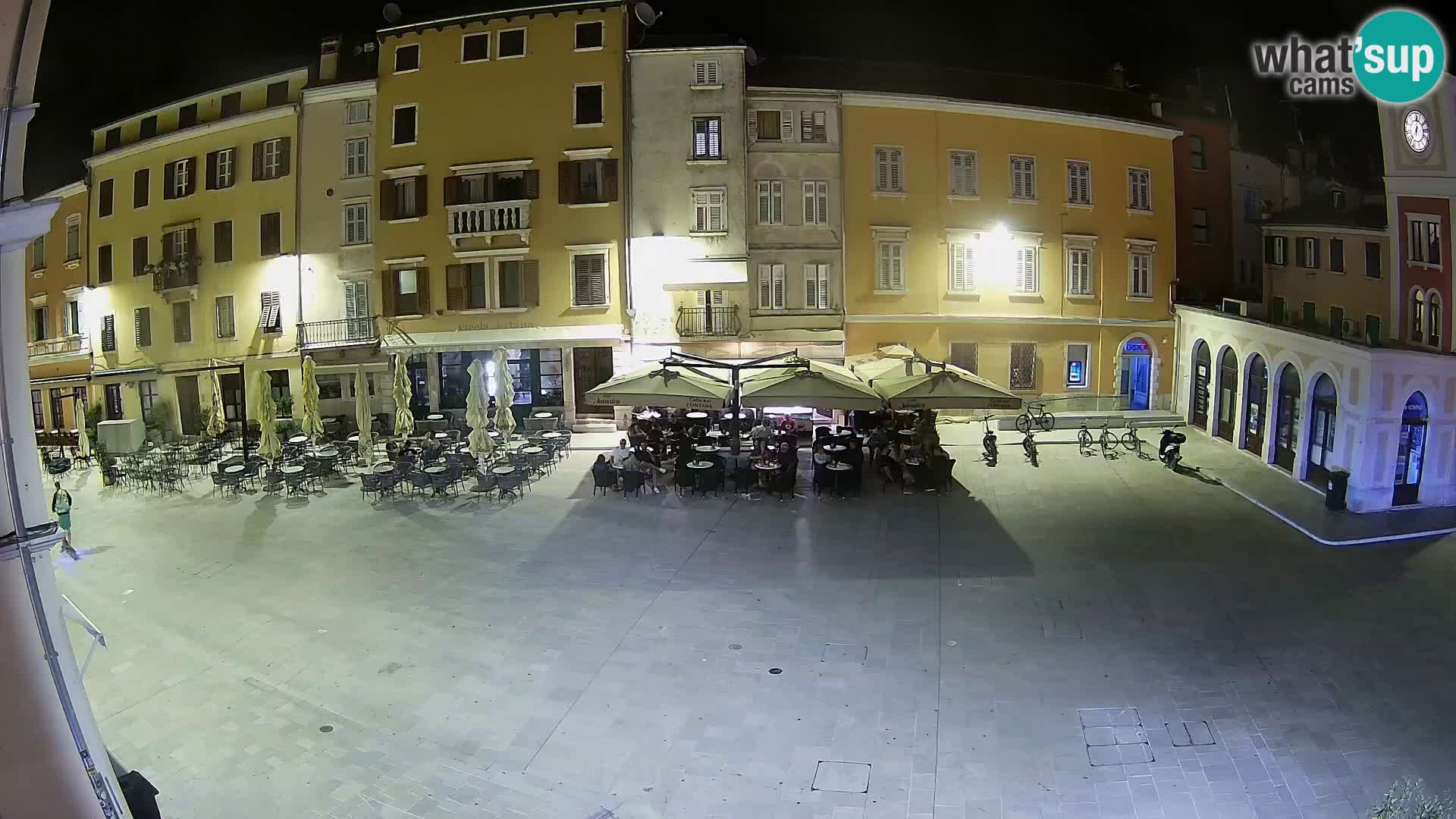 Webcam Rovinj Zentrum – Hauptplatz in Echtzeit
