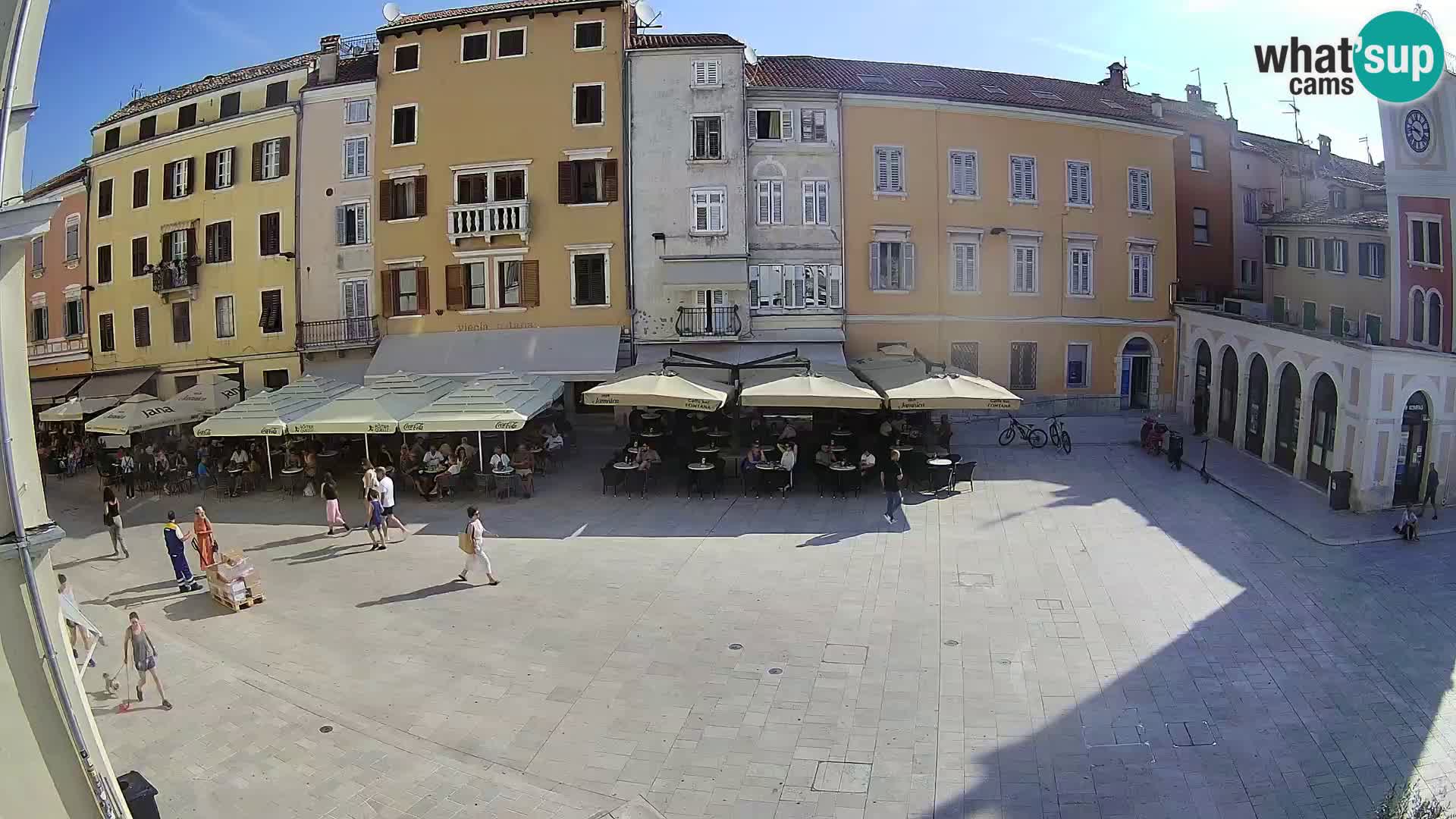 Webcam Rovinj Centar – glavni trg