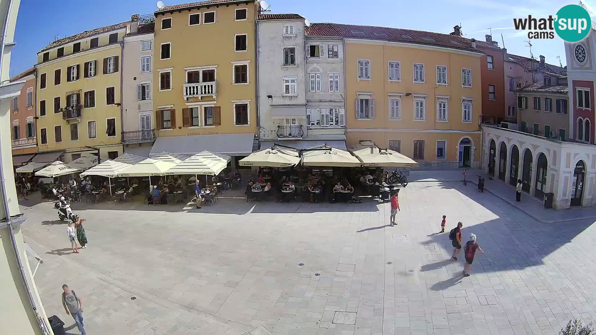 Webcam Rovinj Centre – Place Principale