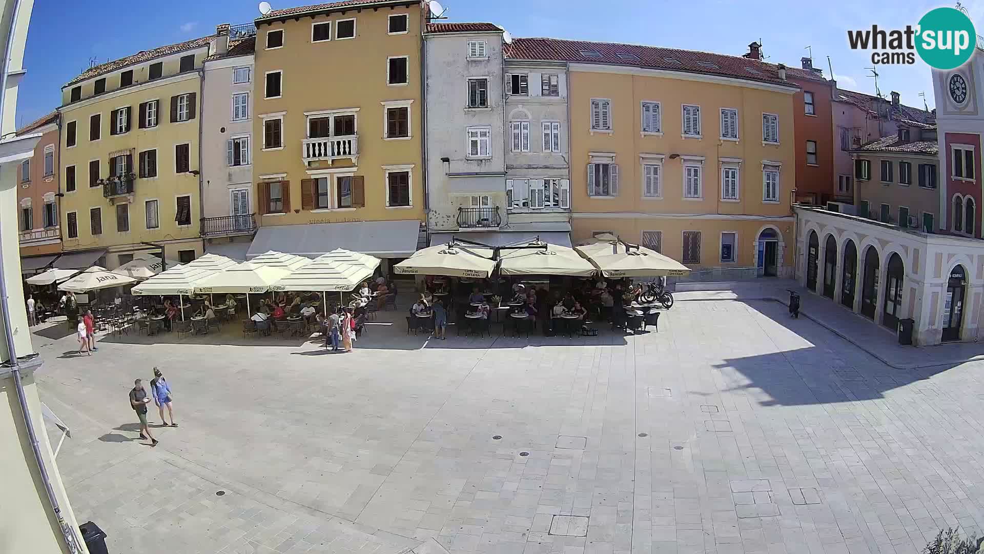 Webcam Rovinj Centar – glavni trg