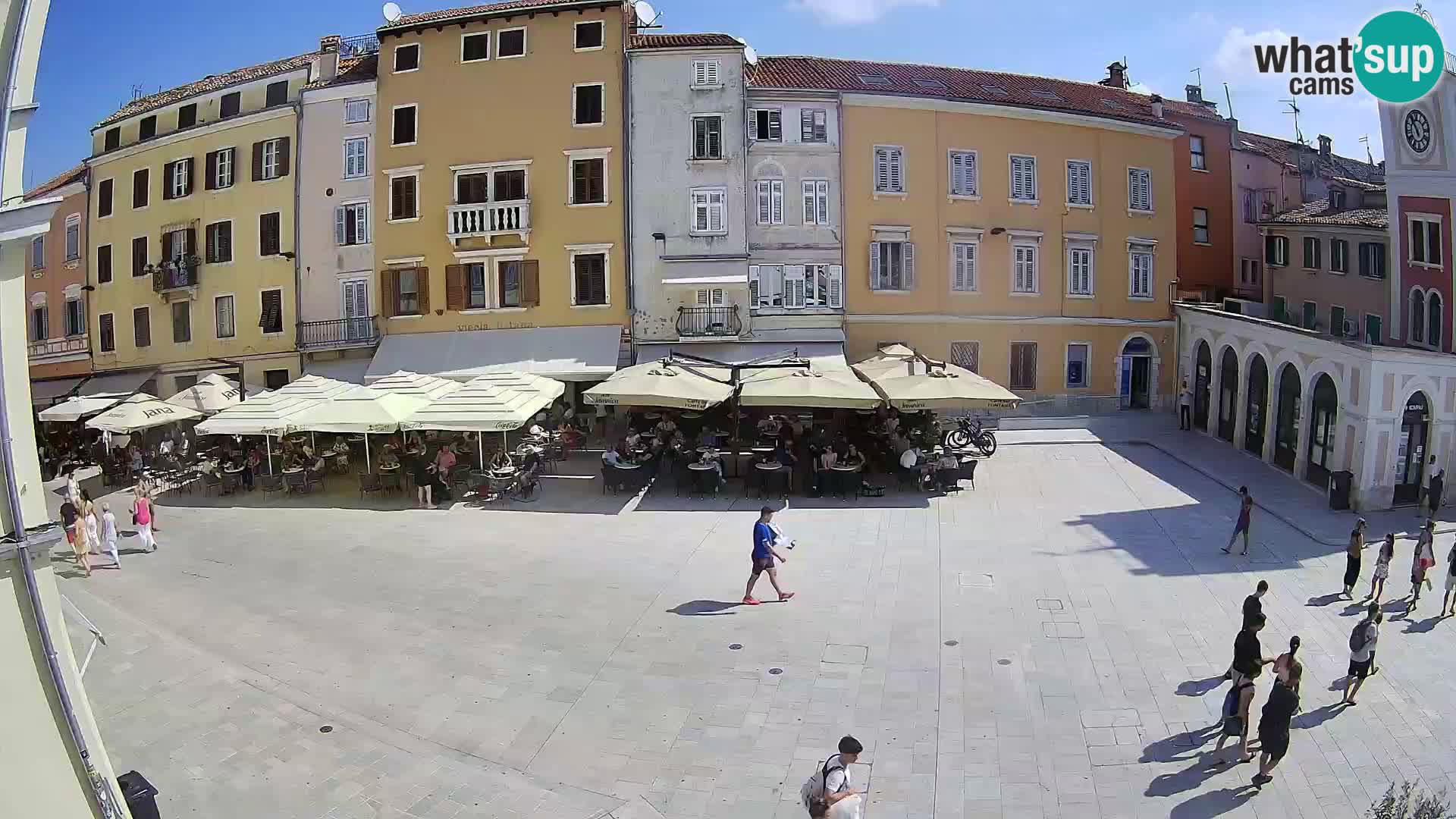 Webcam Rovinj Centar – glavni trg