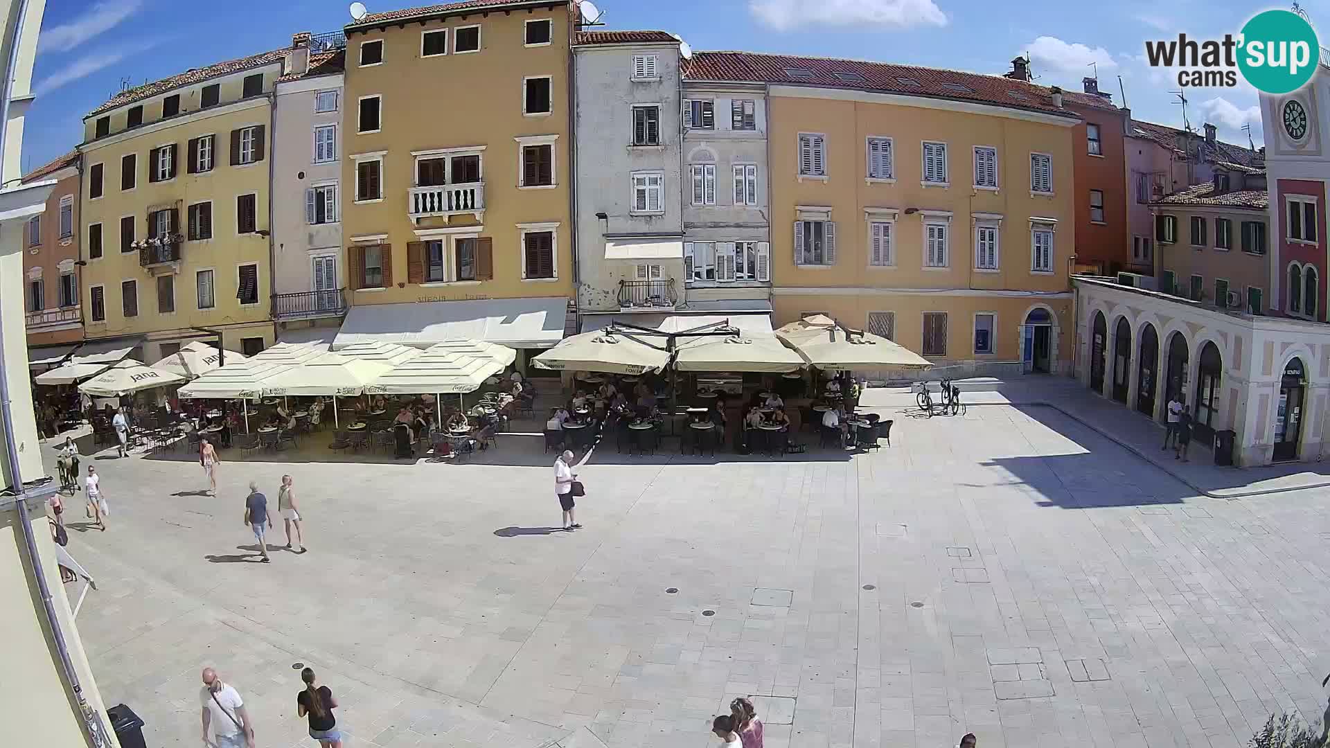Webcam Rovigno Centro – Piazza Centrale