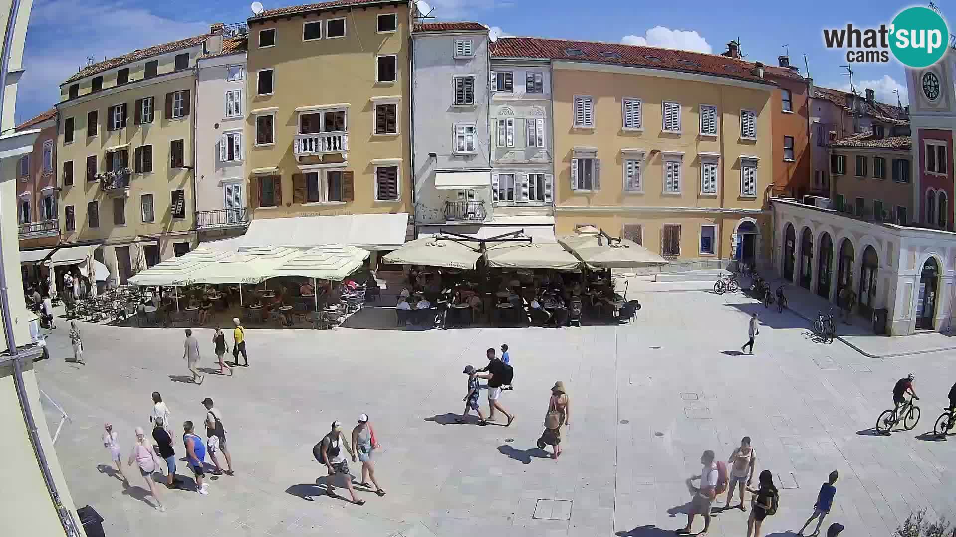 Rovinj Center Webcam – Main Square