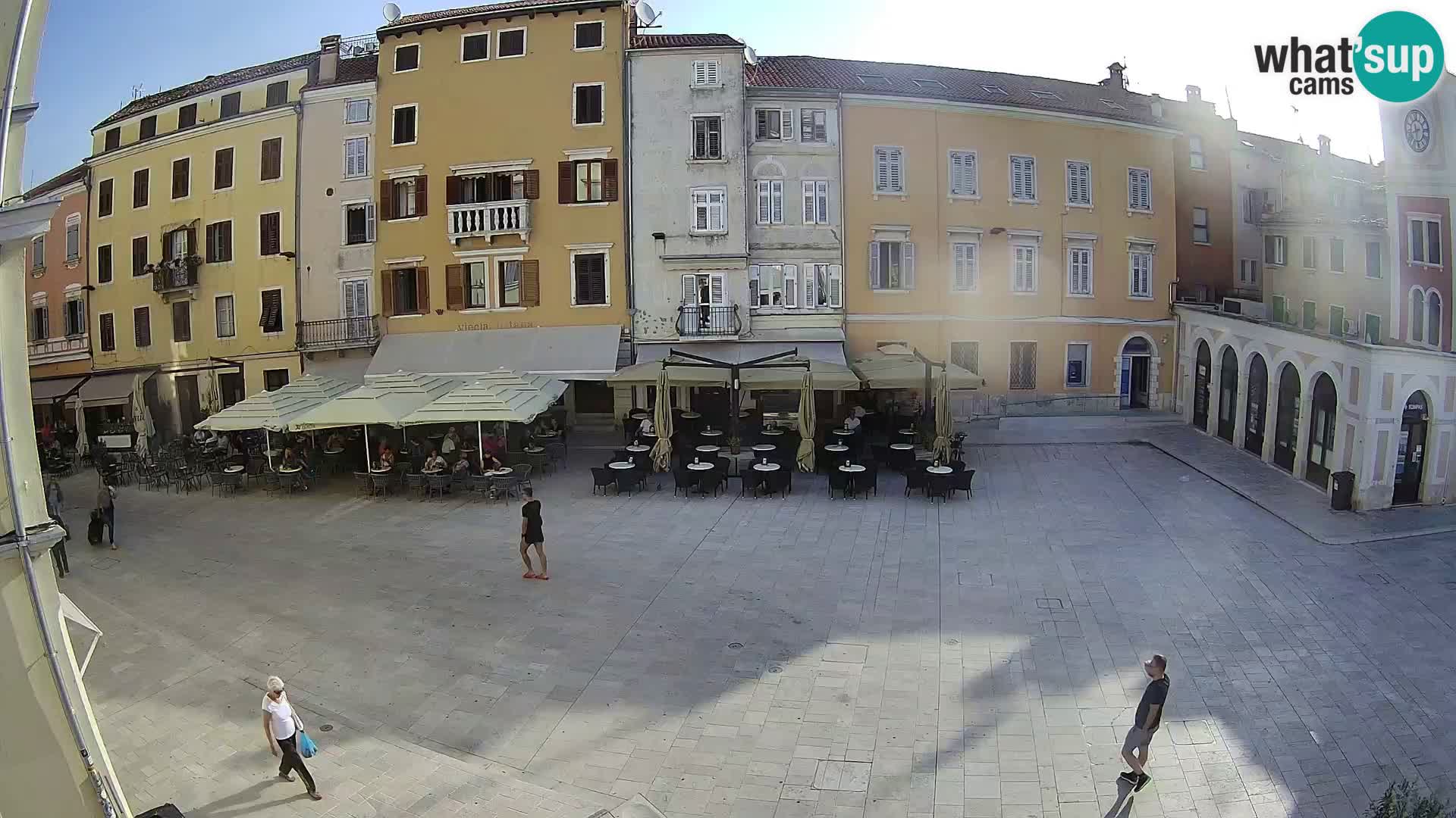 Webcam Rovinj Zentrum – Hauptplatz in Echtzeit
