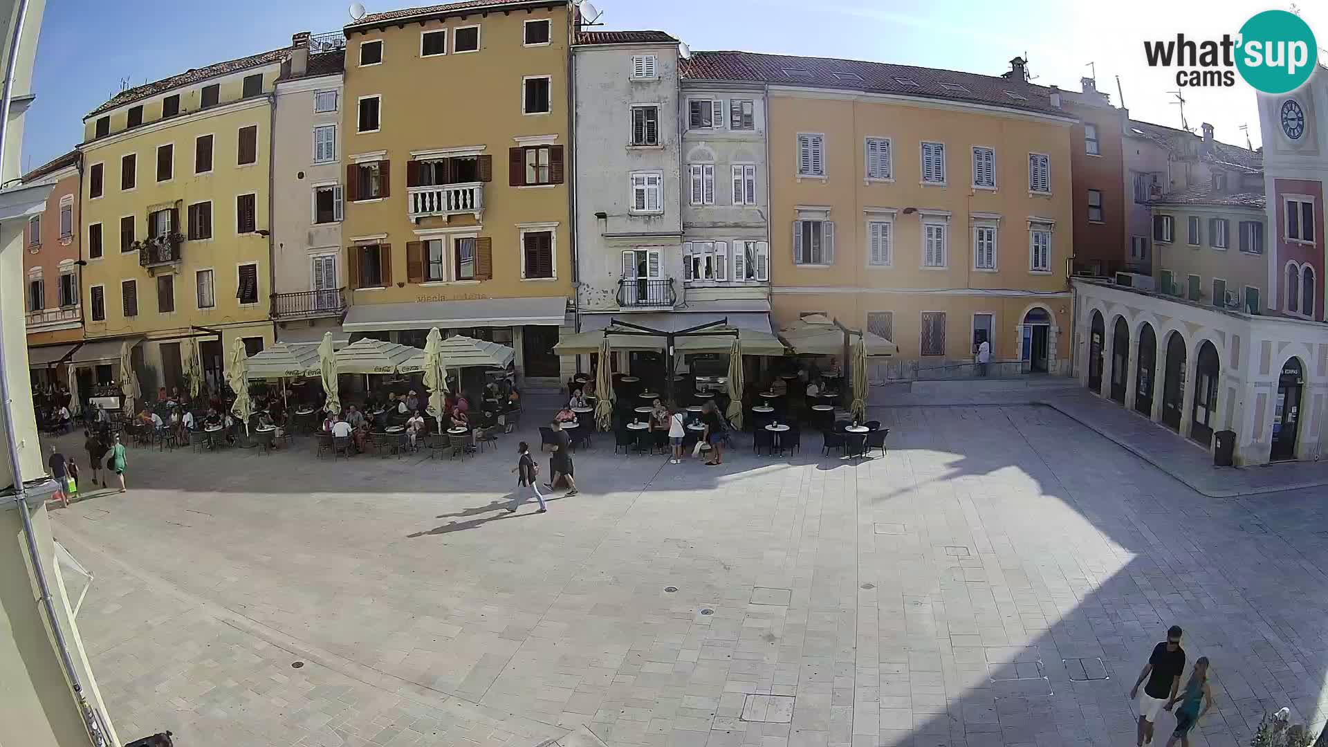 Spletna kamera Rovinj Center – Glavni trg
