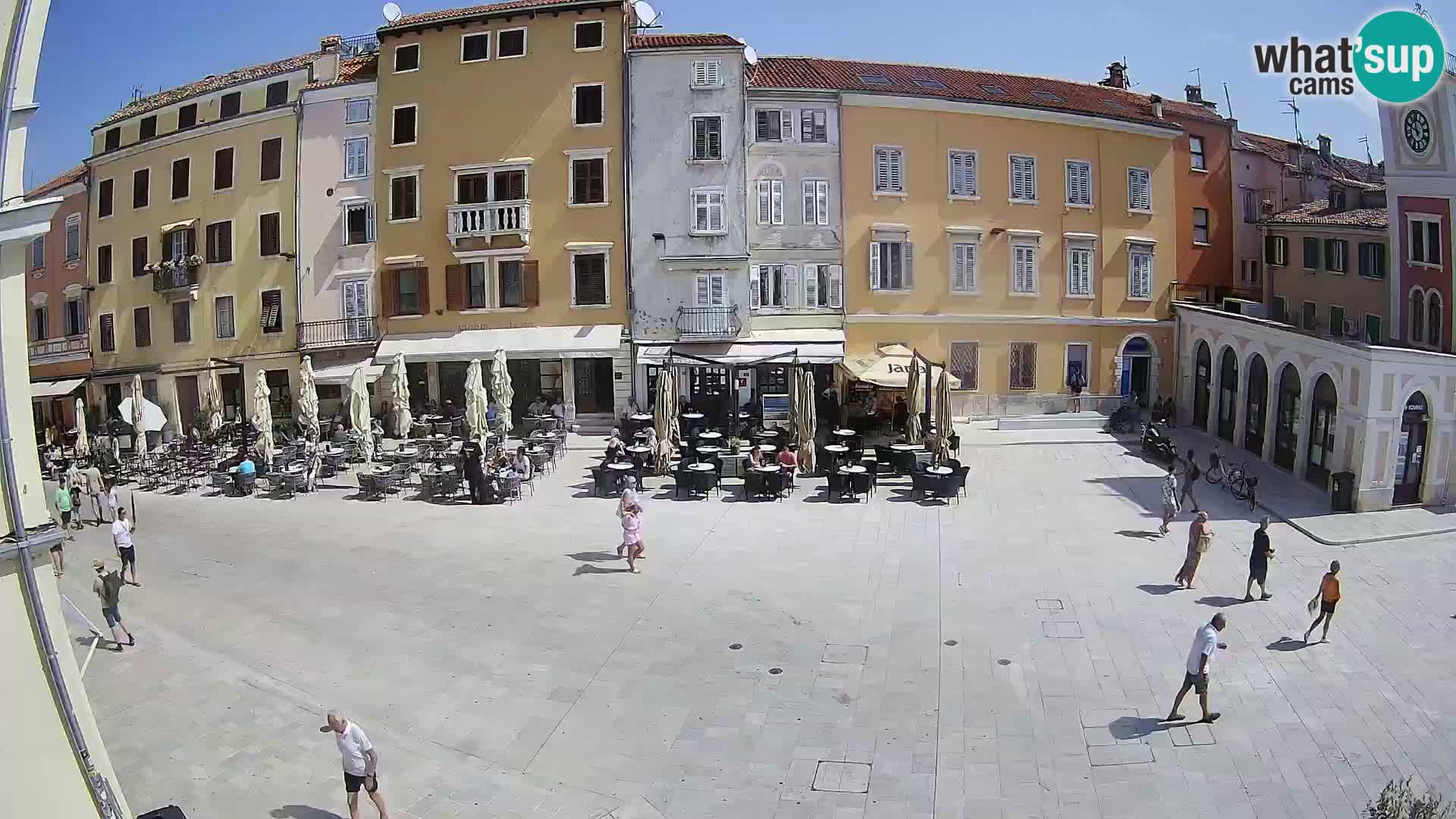 Webcam Rovinj Center – Plaza Principal