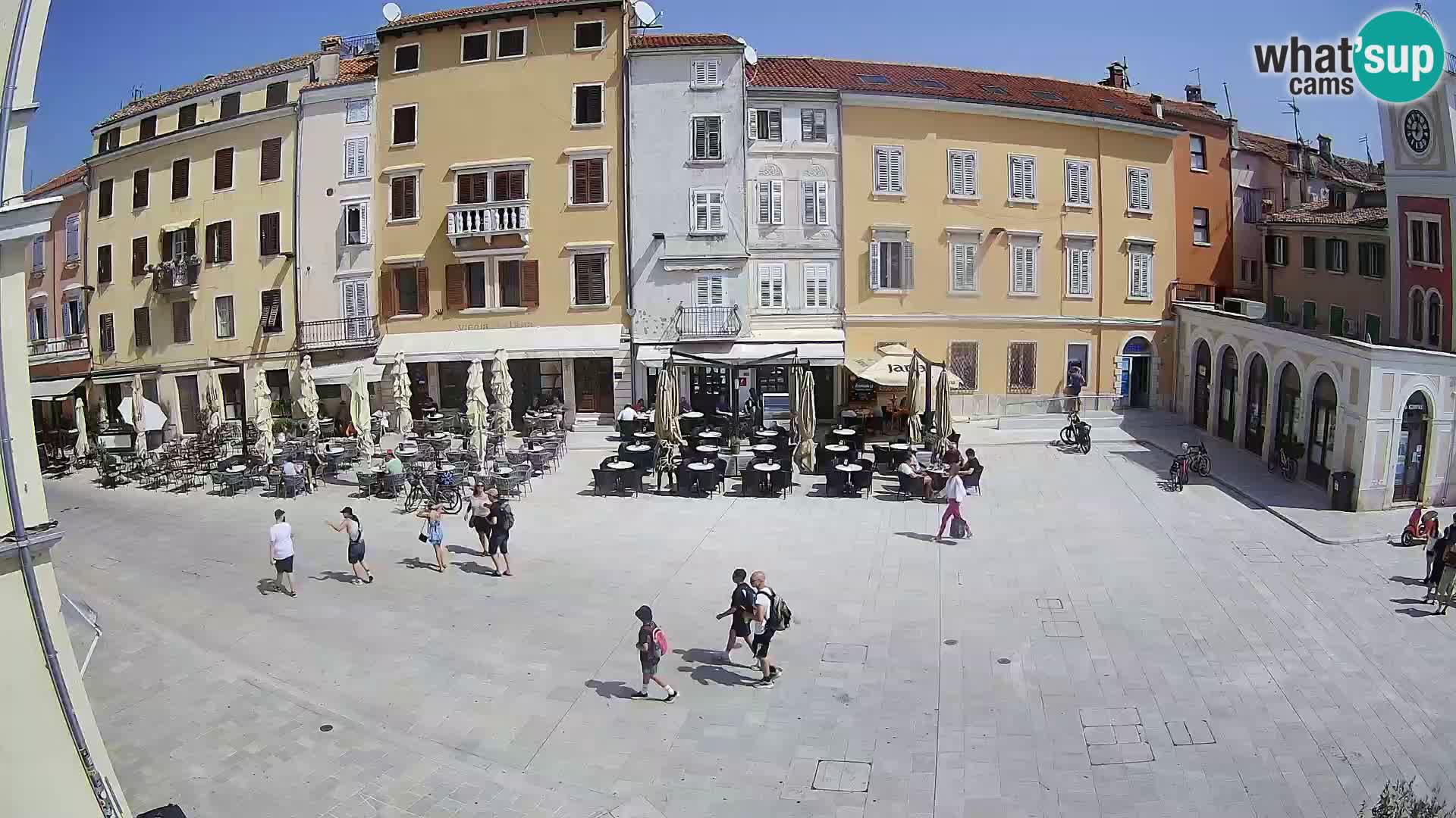 Webcam Rovinj Centre – Place Principale