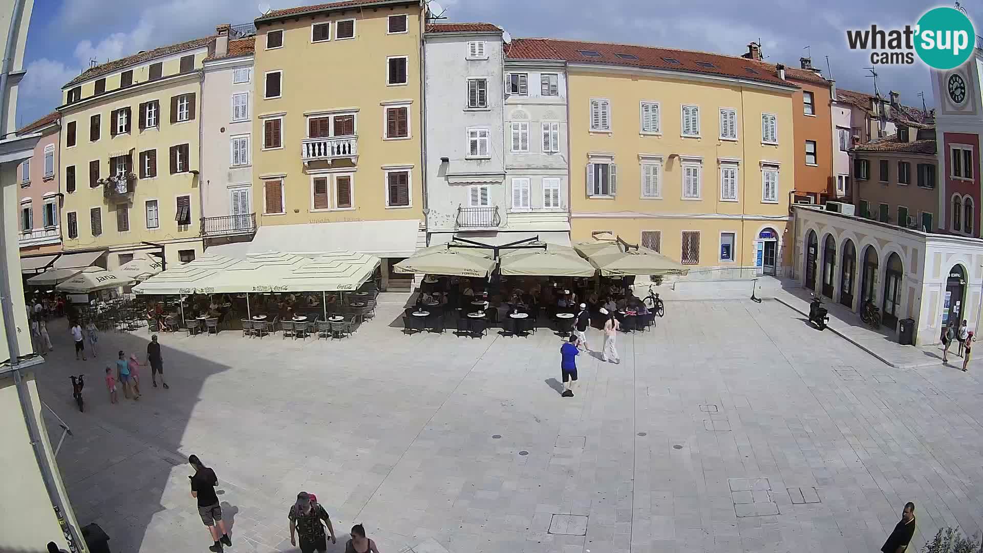 Spletna kamera Rovinj Center – Glavni trg
