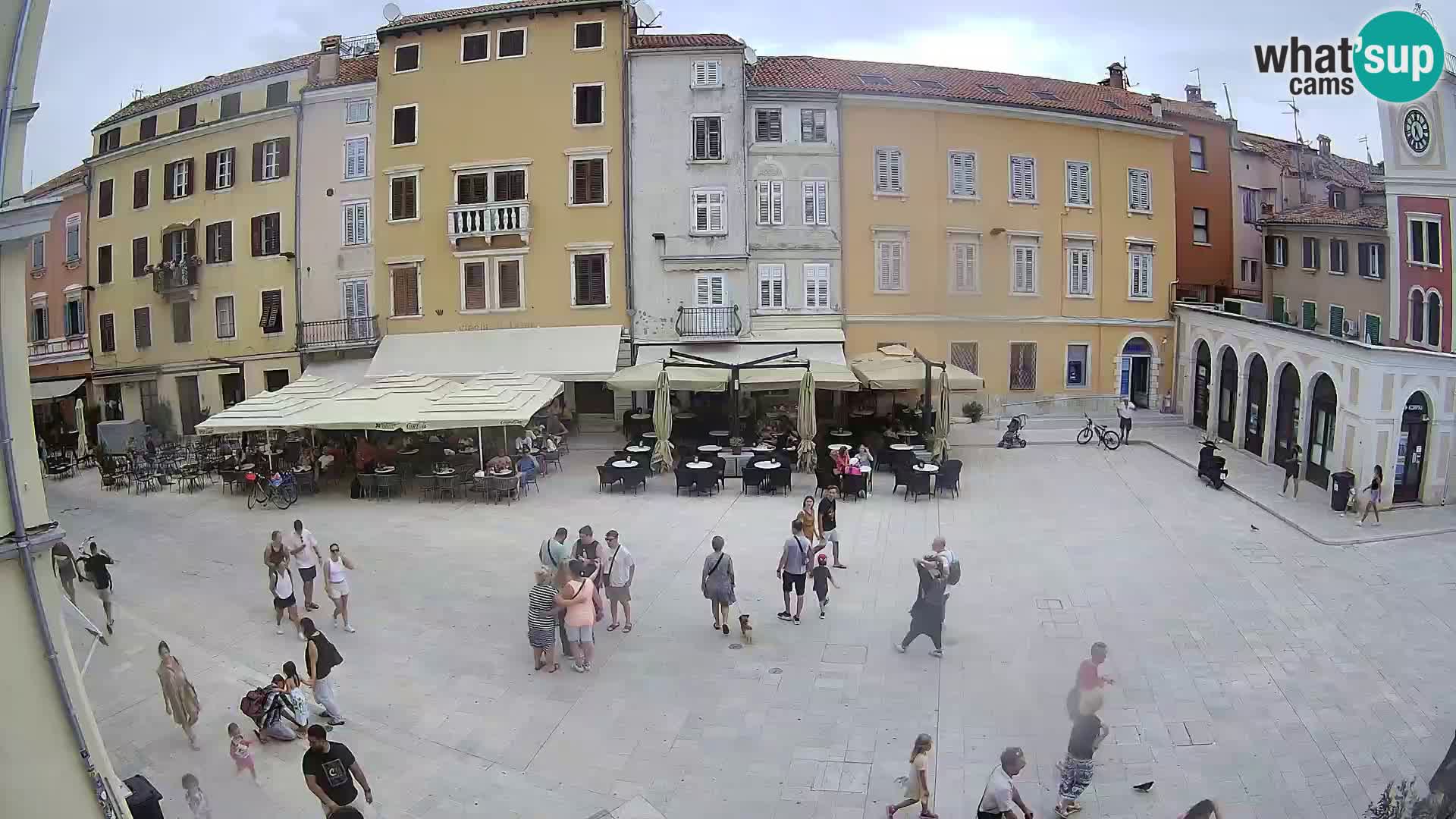 Rovinj Center Webcam – Main Square