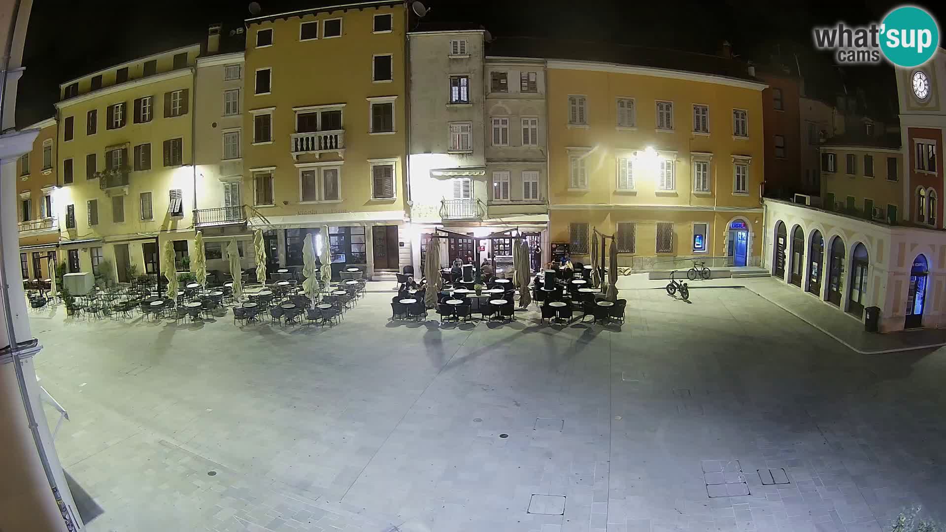 Webcam Rovinj Zentrum – Hauptplatz in Echtzeit