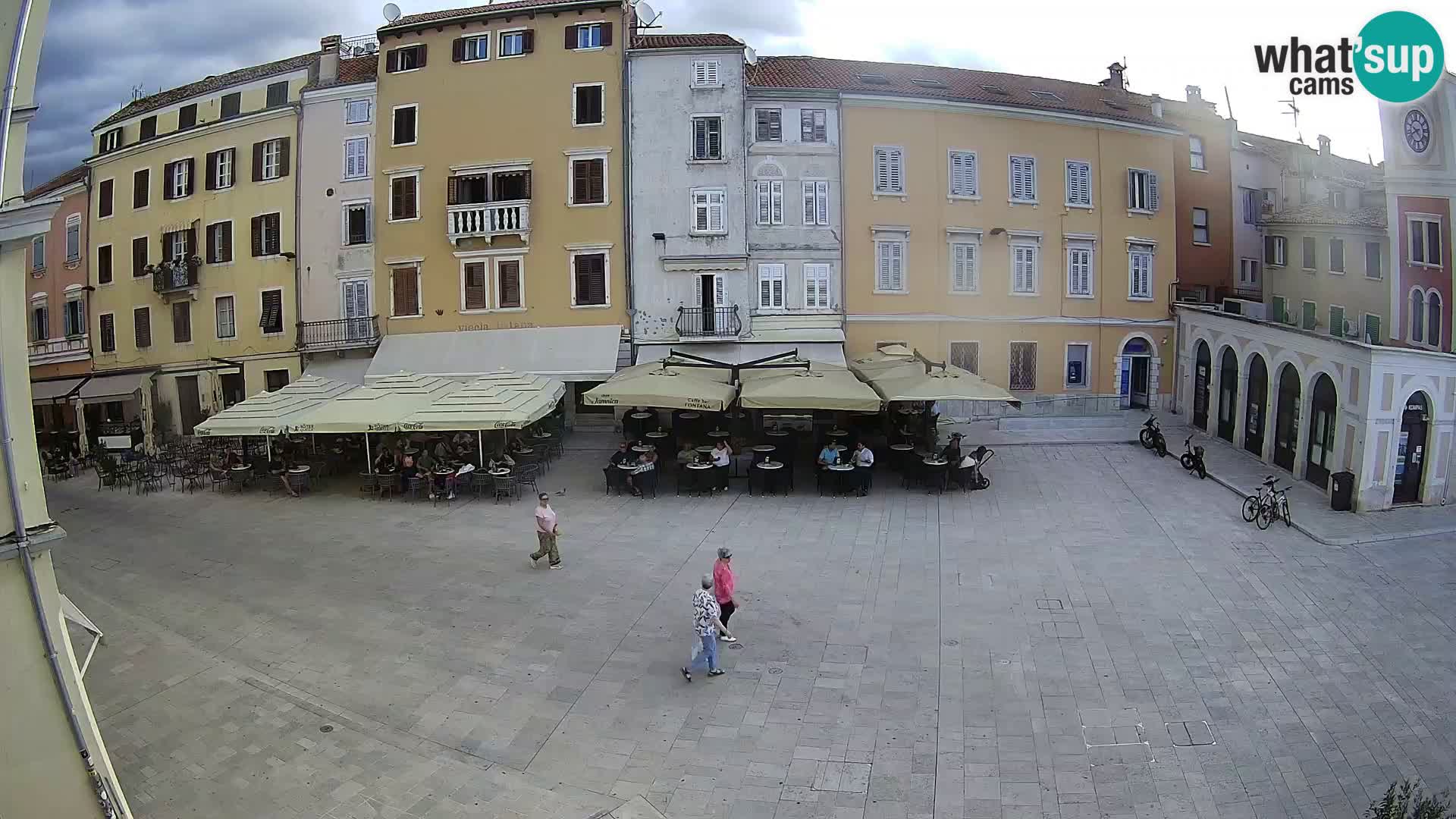 Webcam Rovinj Center – Plaza Principal