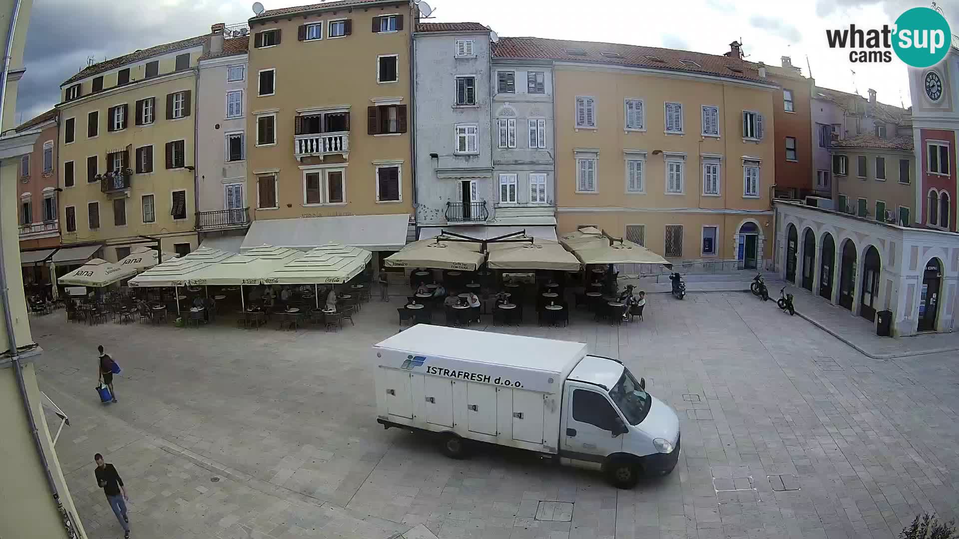 Webcam Rovinj Center – Plaza Principal