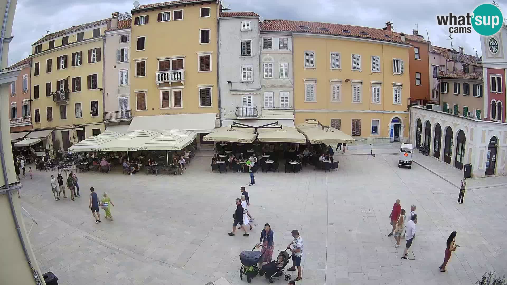 Webcam Rovinj Center – Plaza Principal