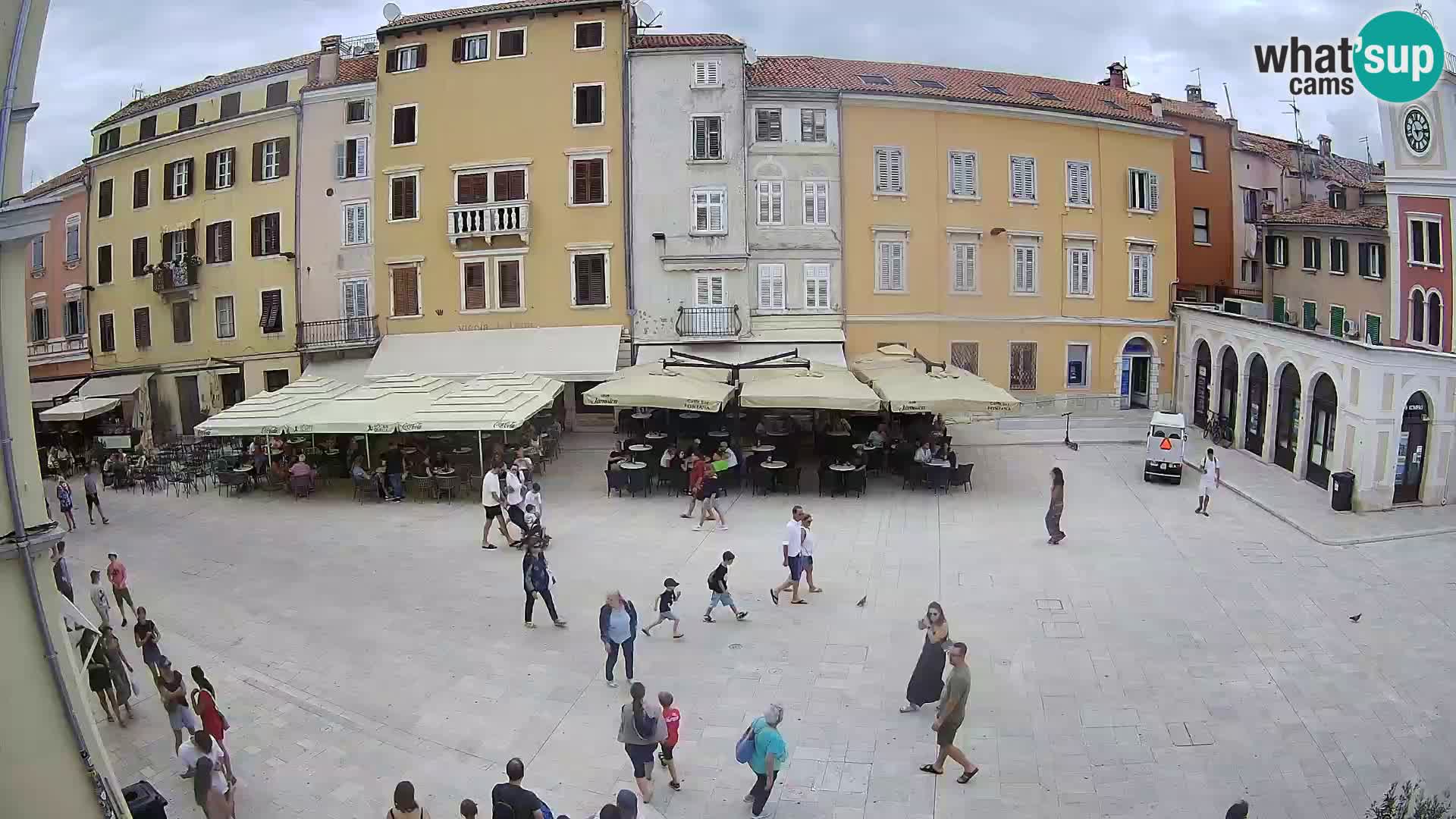 Webcam Rovinj Center – Plaza Principal