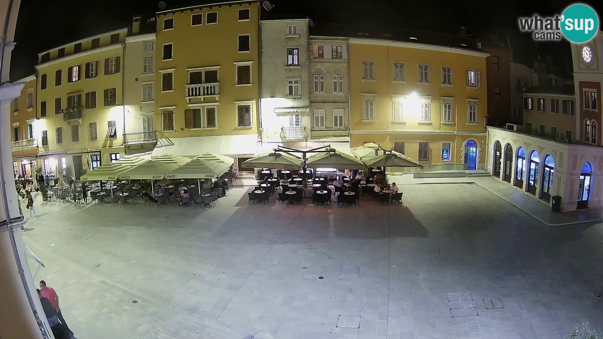 Webcam Rovinj Zentrum – Hauptplatz in Echtzeit