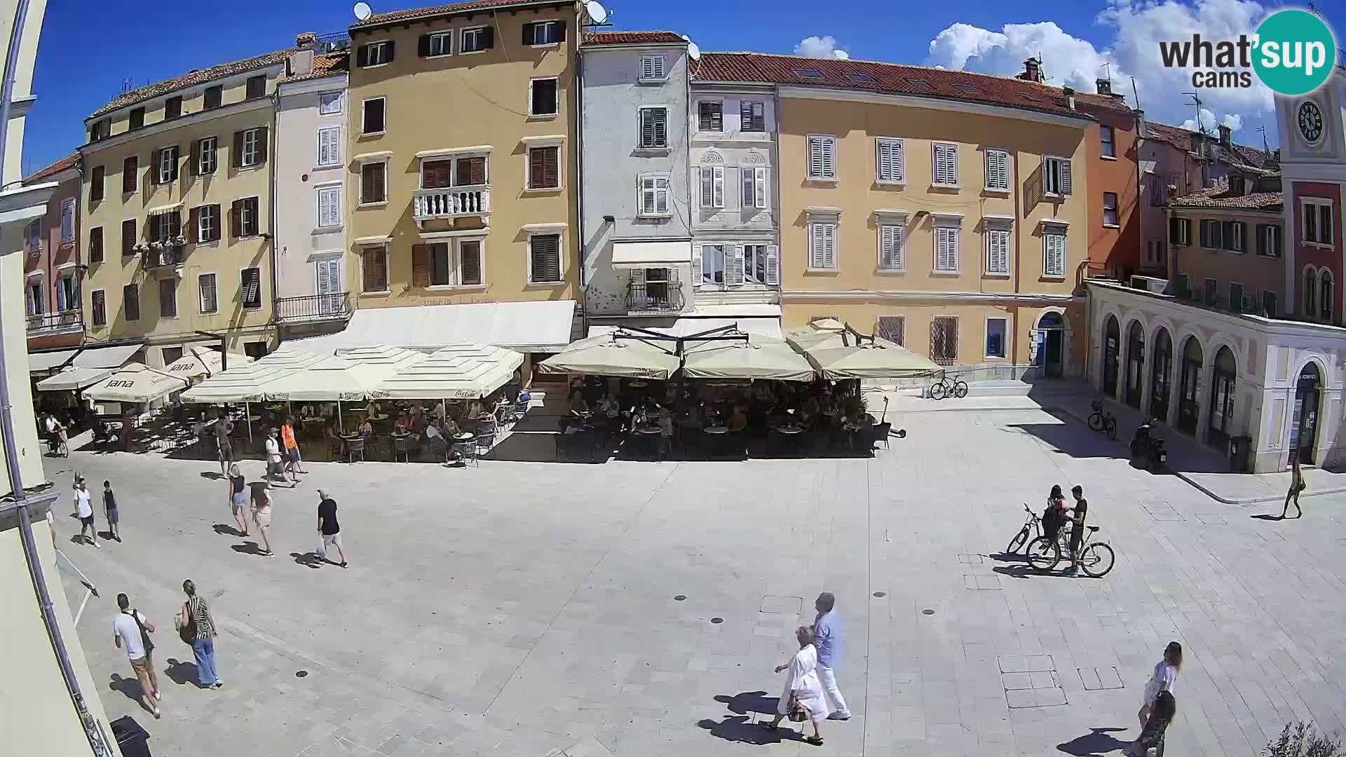 Rovinj Center Webcam – Main Square