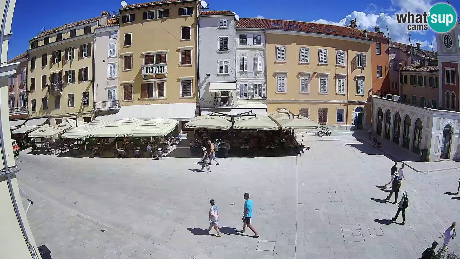 Spletna kamera Rovinj Center – Glavni trg