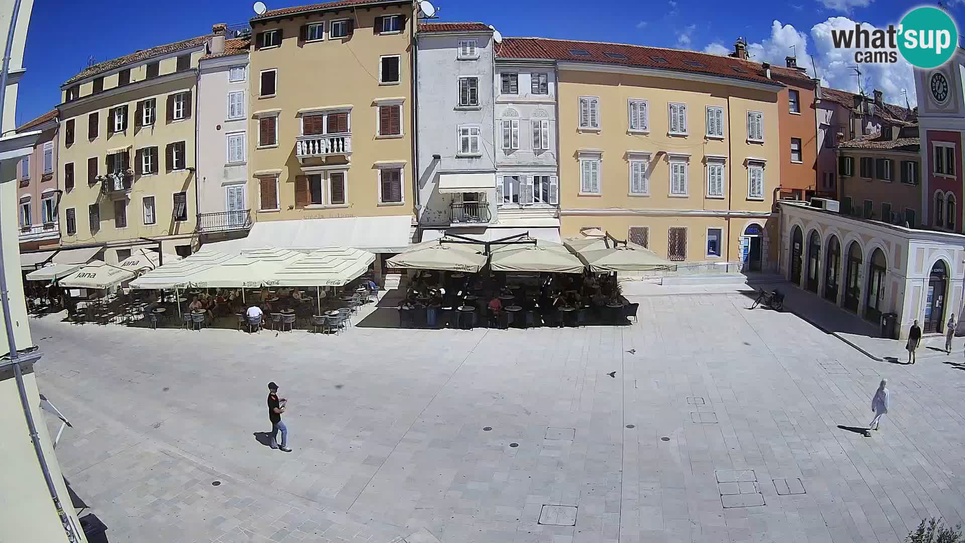 Webcam Rovigno Centro – Piazza Centrale