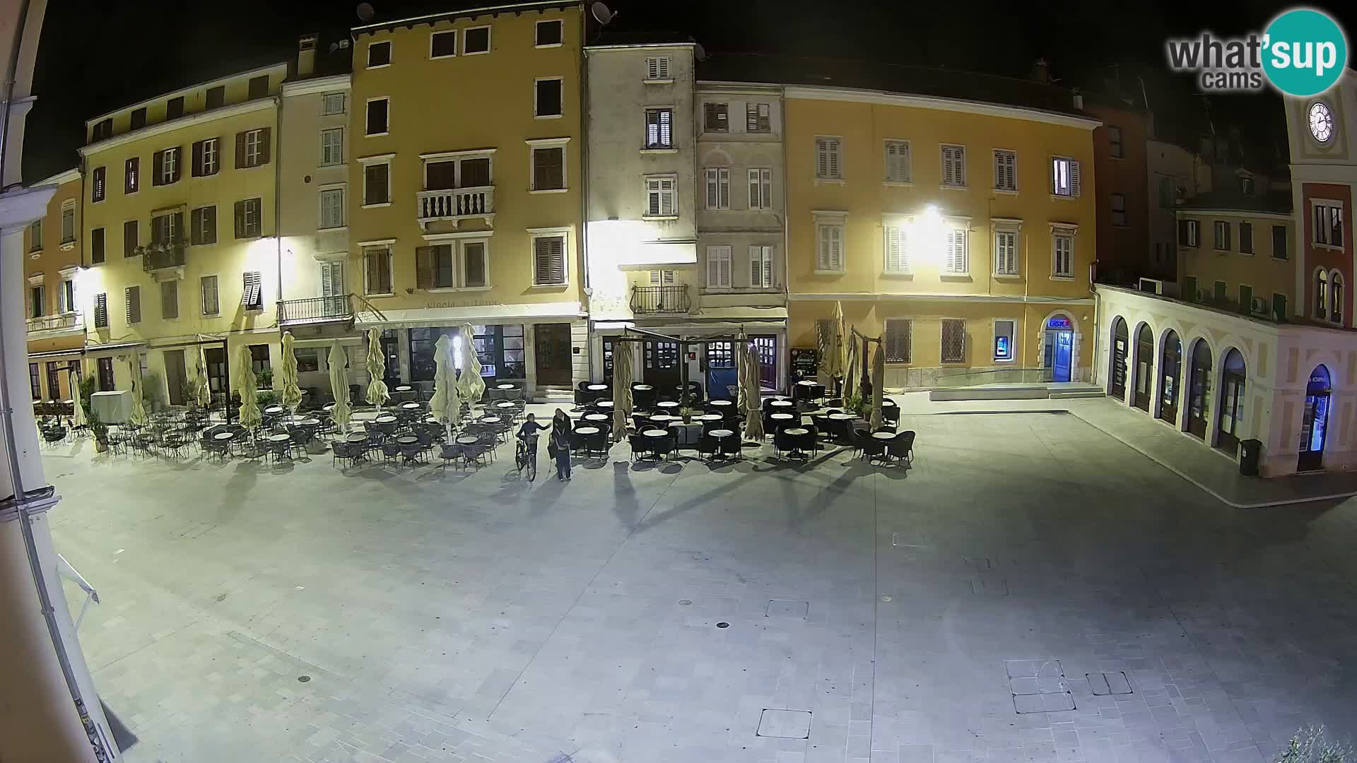 Webcam Rovinj Zentrum – Hauptplatz in Echtzeit