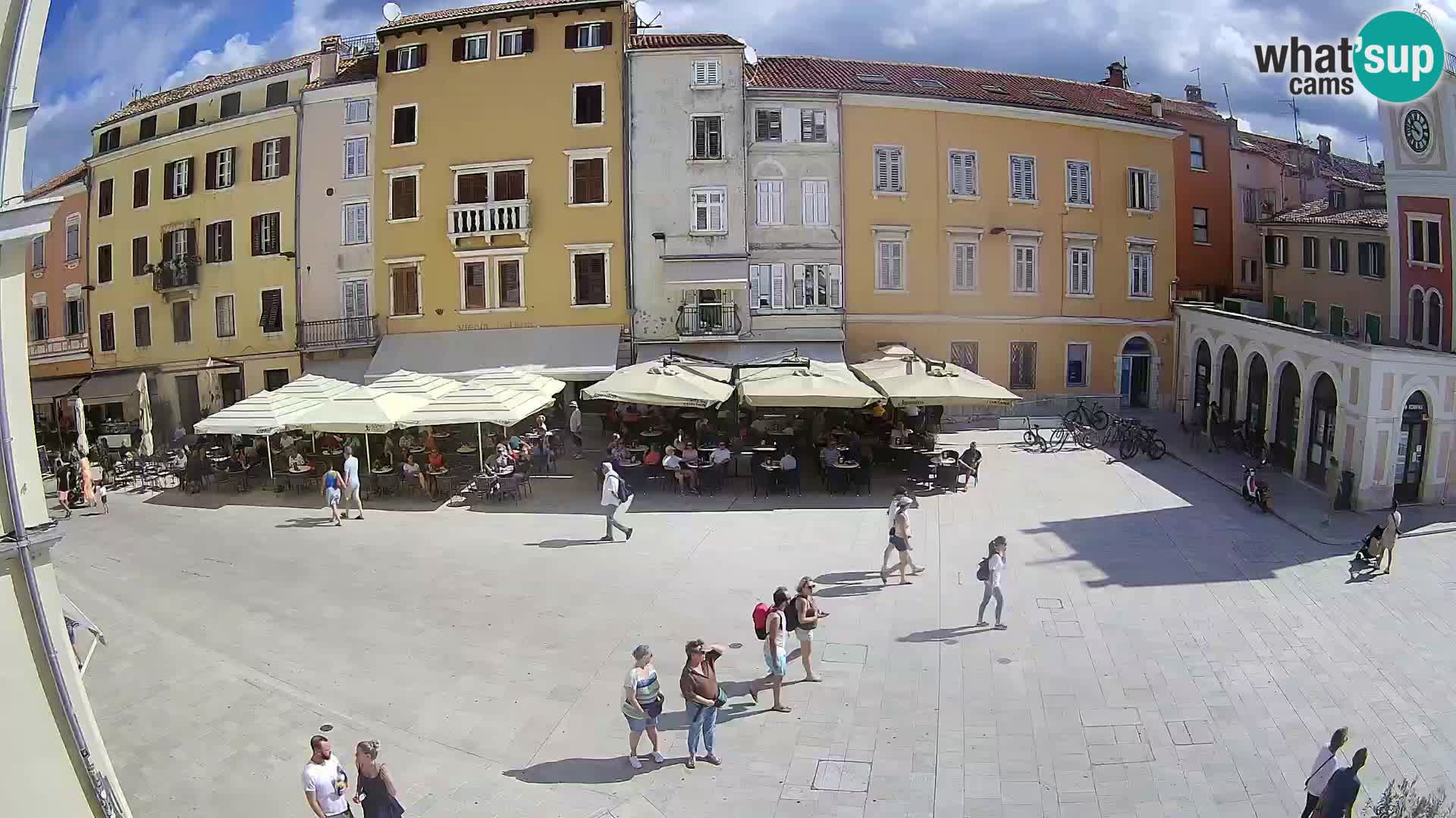 Webcam Rovinj Centre – Place Principale