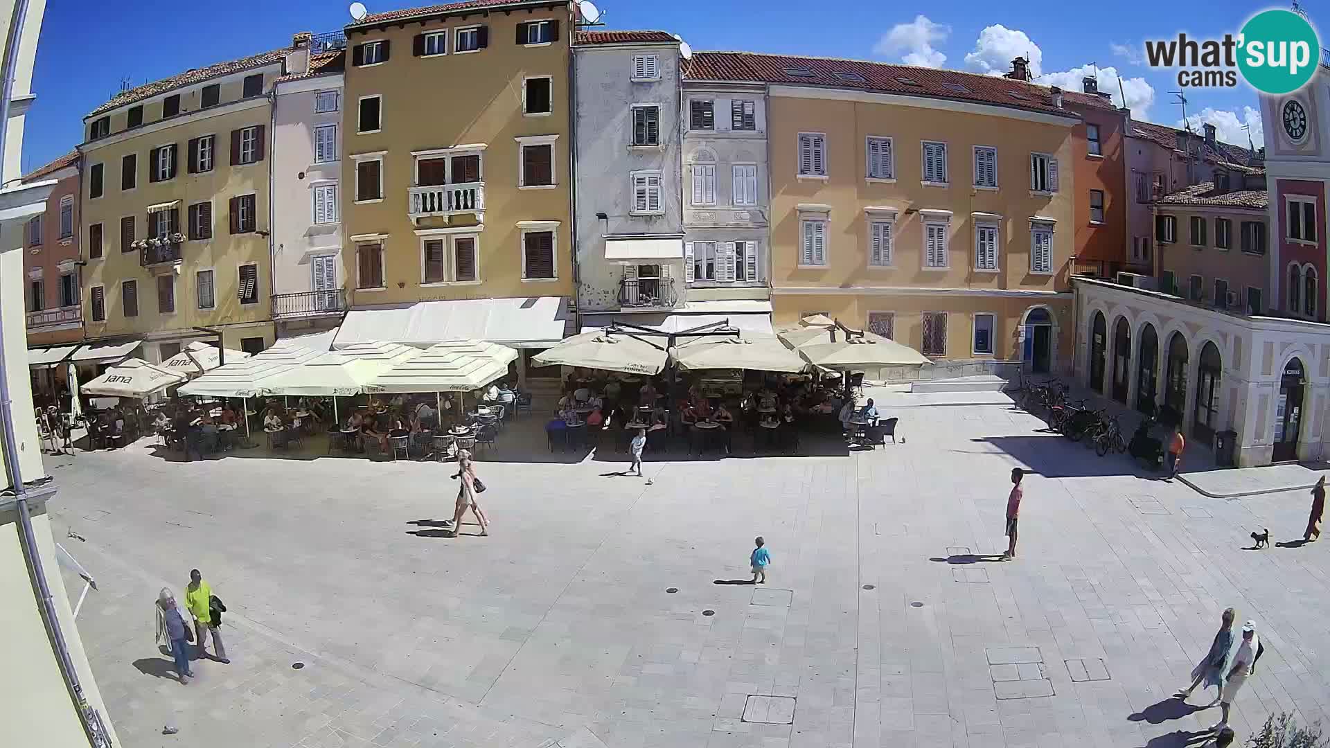 Rovinj Center Webcam – Main Square