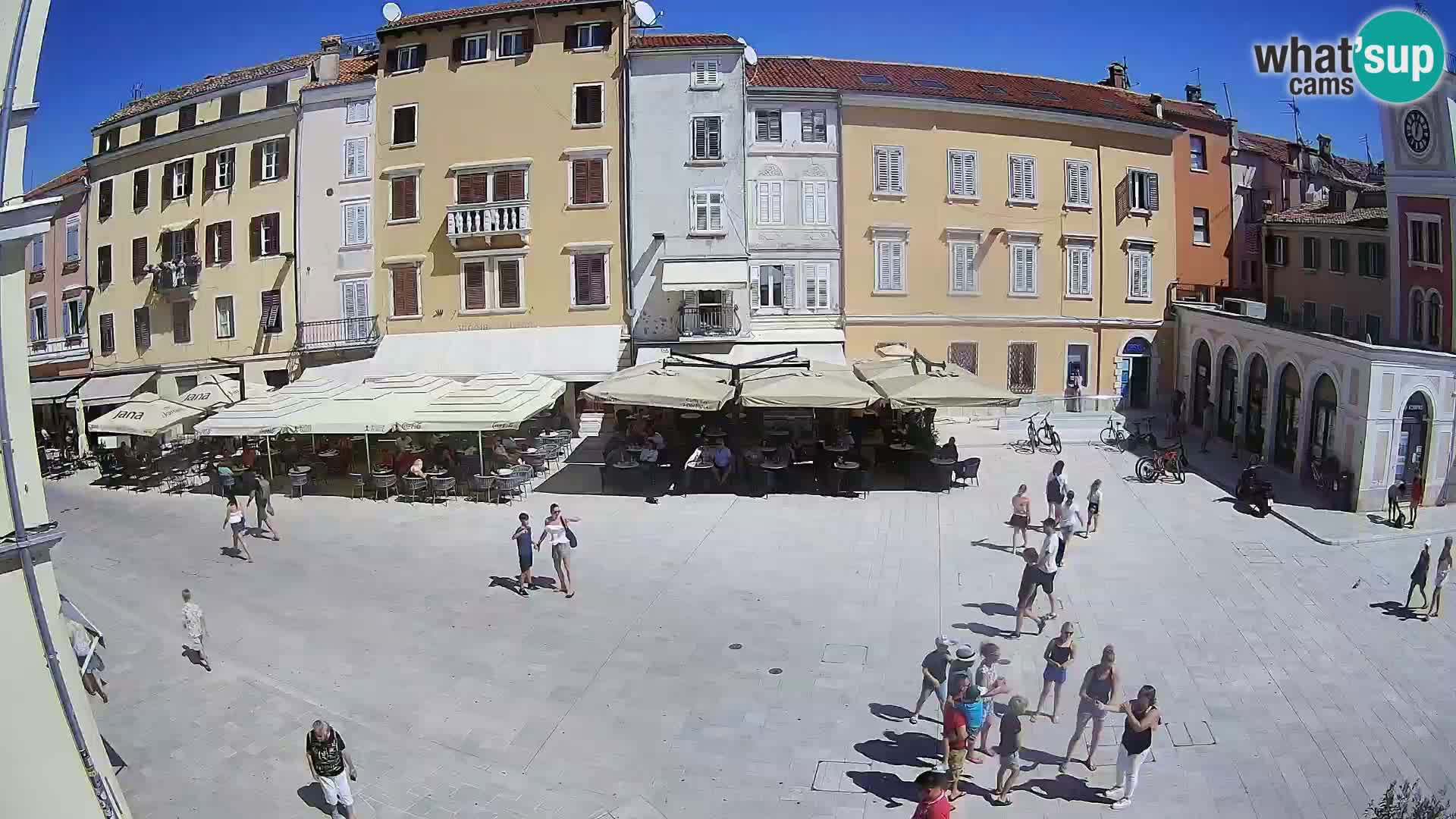 Webcam Rovinj Centre – Place Principale