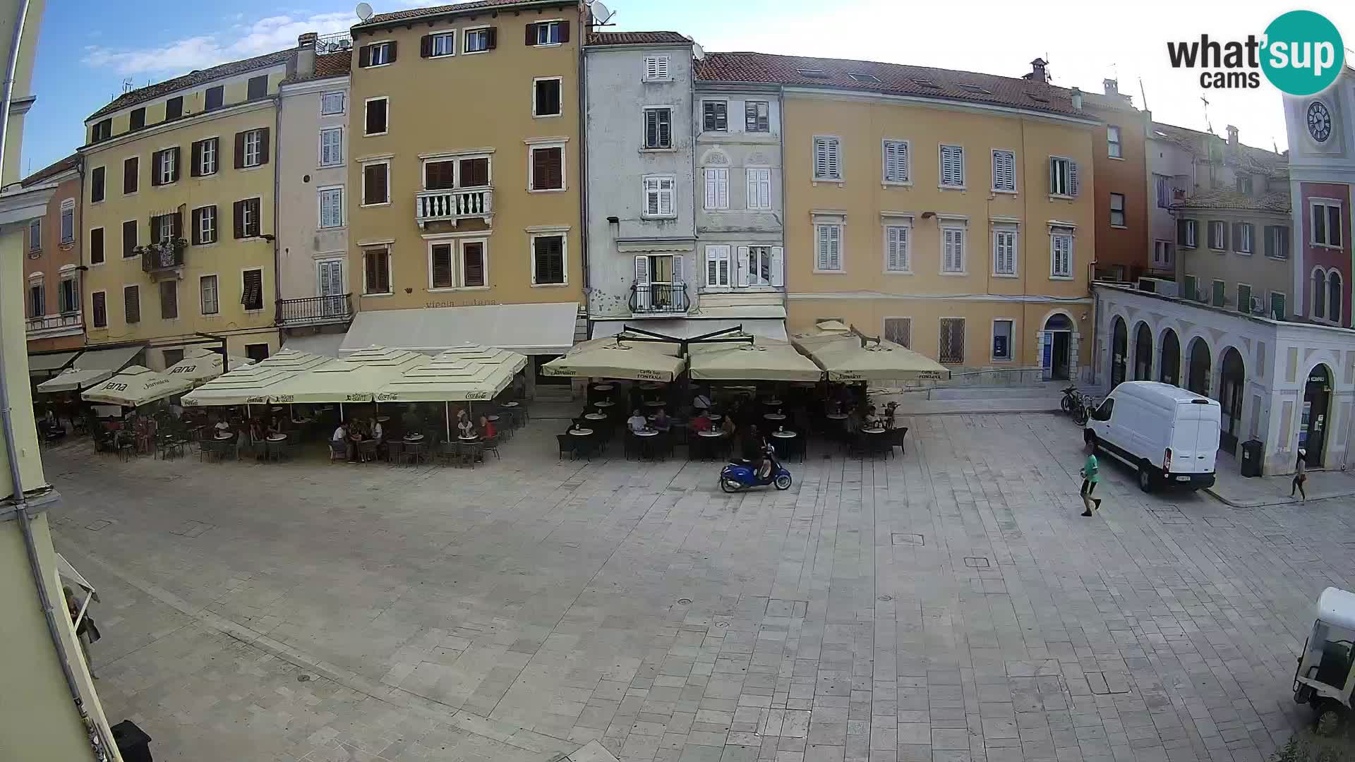 Rovinj Center Webcam – Main Square
