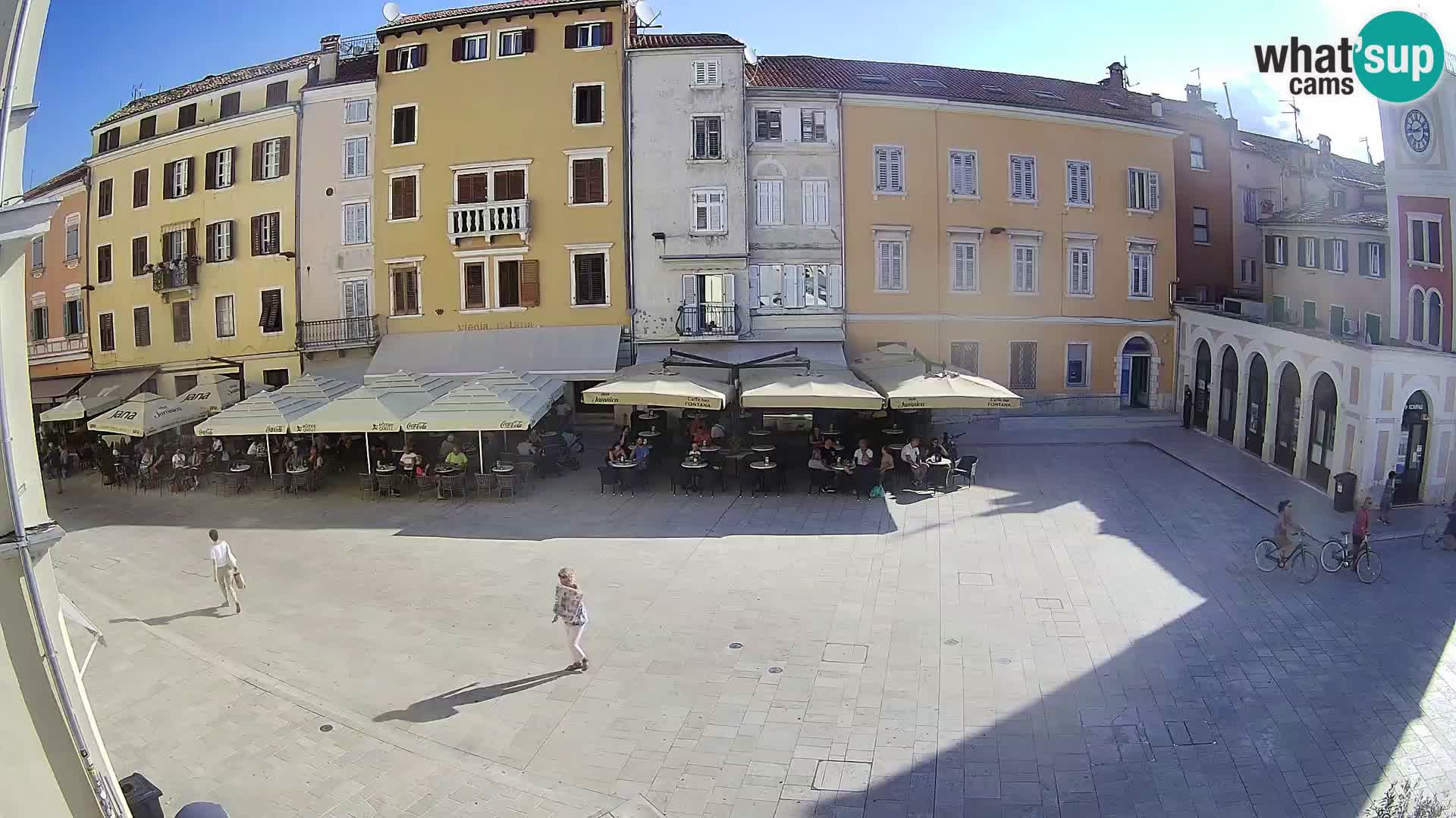 Webcam Rovinj Centre – Place Principale