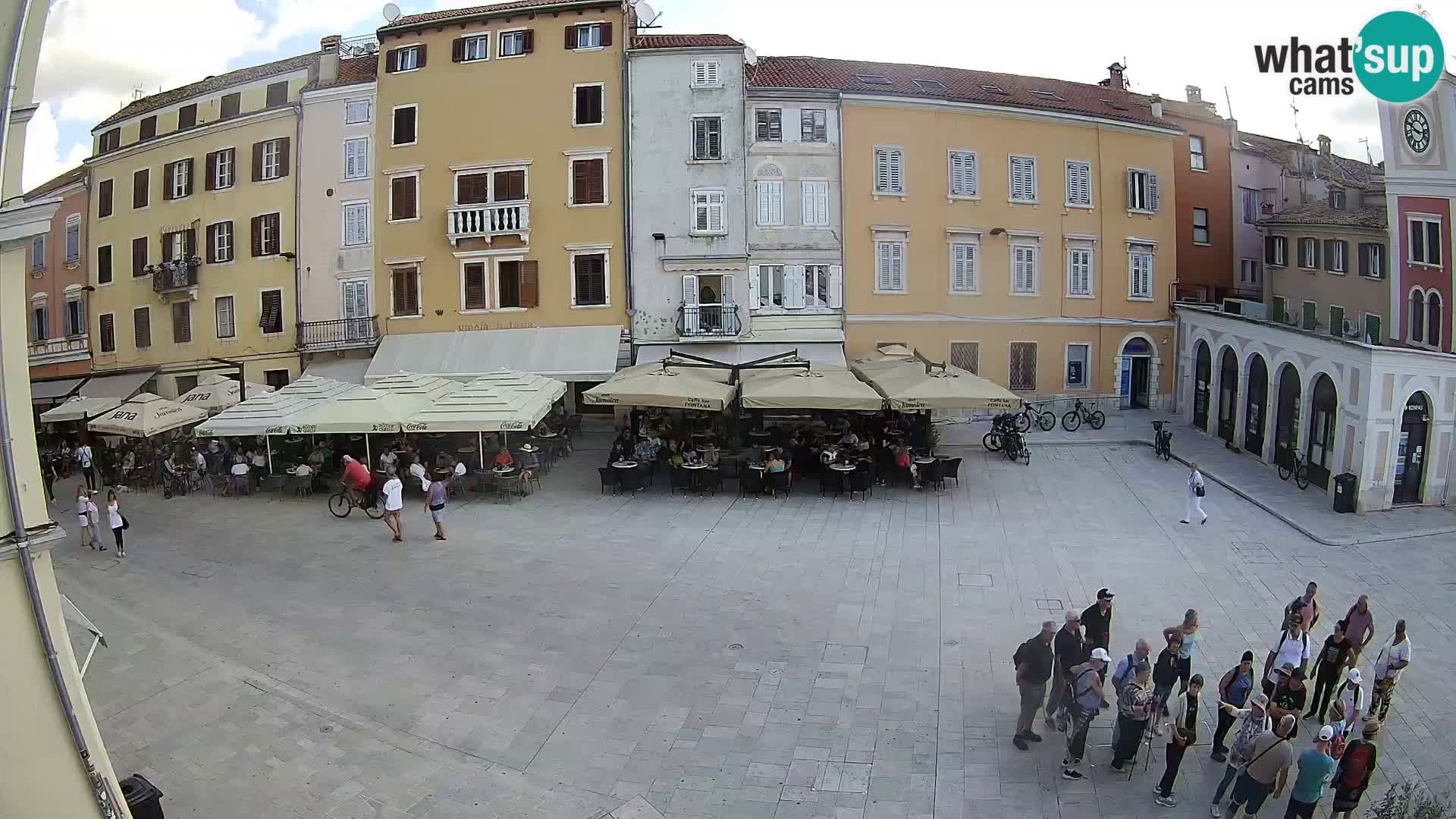 Webcam Rovinj Centre – Place Principale