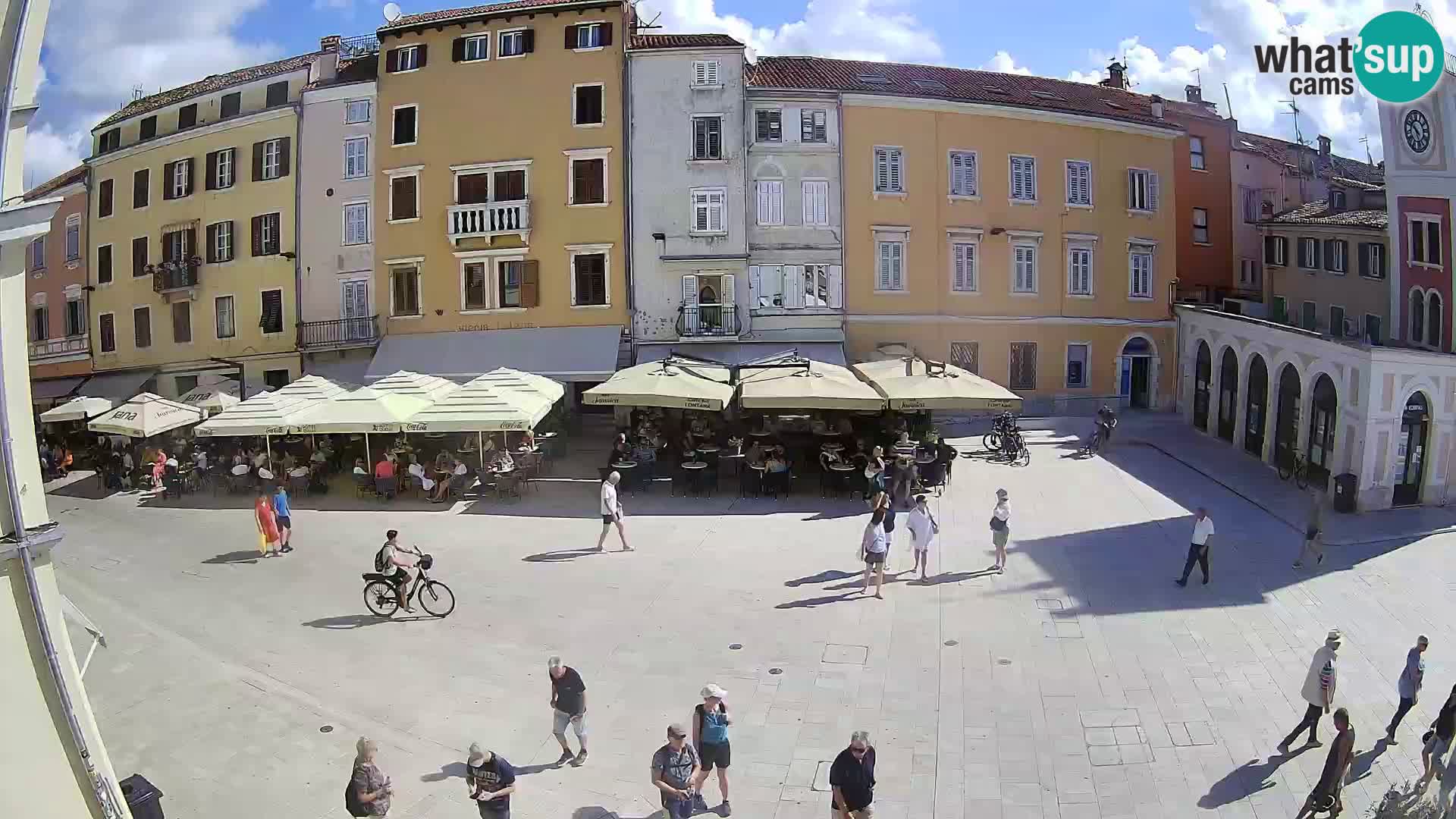 Webcam Rovinj Centre – Place Principale