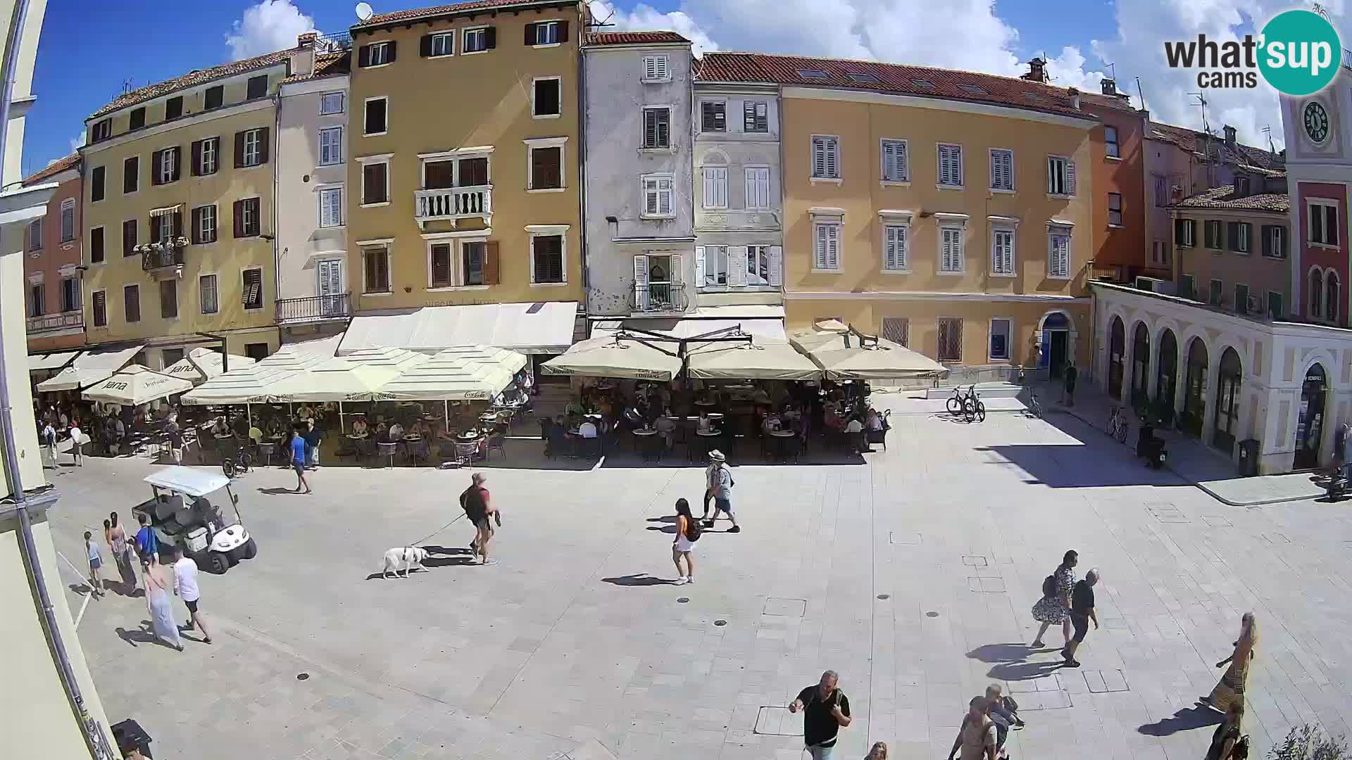 Rovinj Center Webcam – Main Square