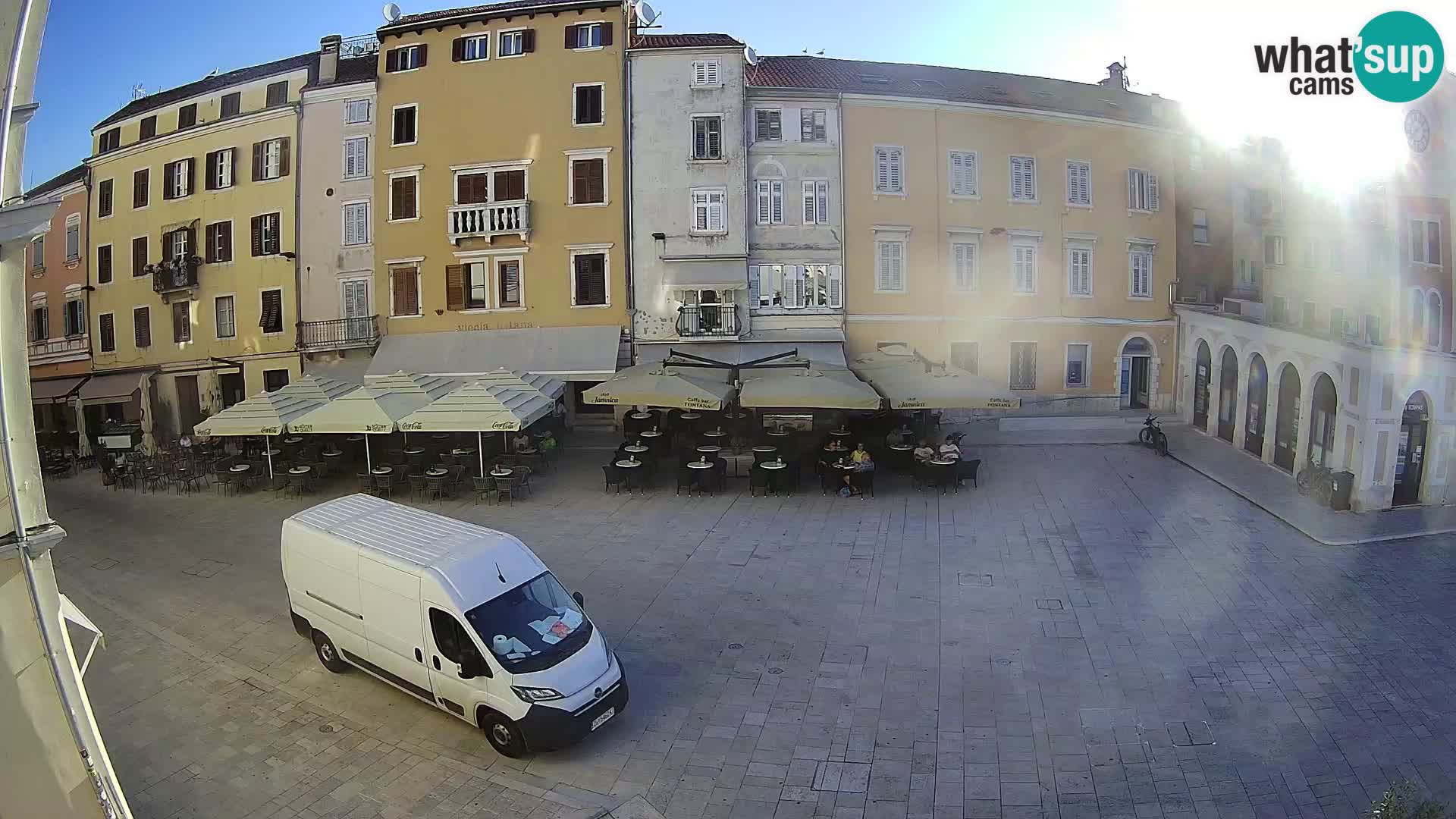 Webcam Rovinj Zentrum – Hauptplatz in Echtzeit