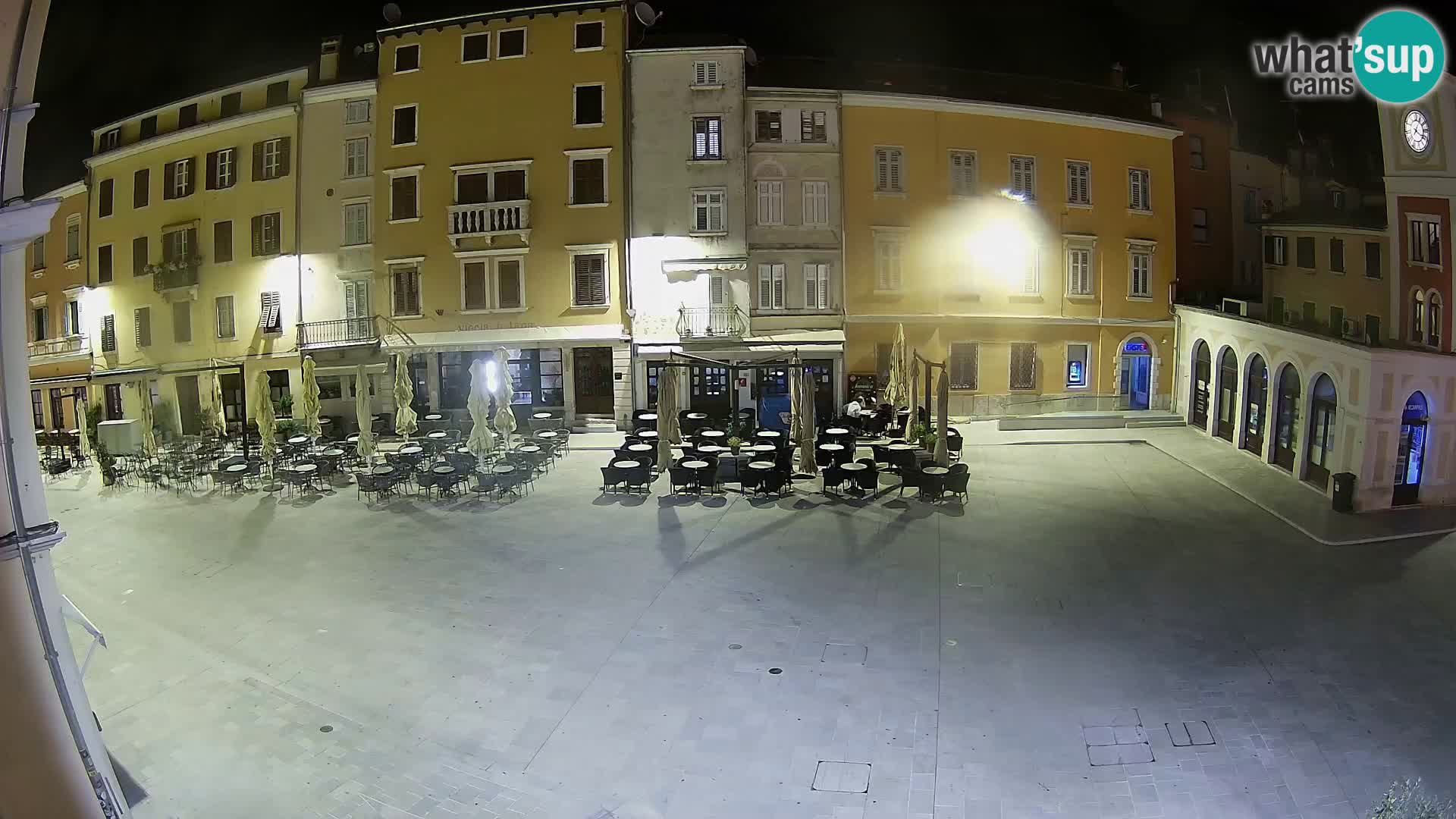 Webcam Rovinj Zentrum – Hauptplatz in Echtzeit
