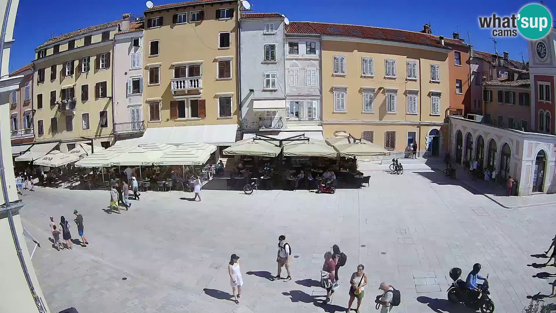 Rovinj Center Webcam – Main Square