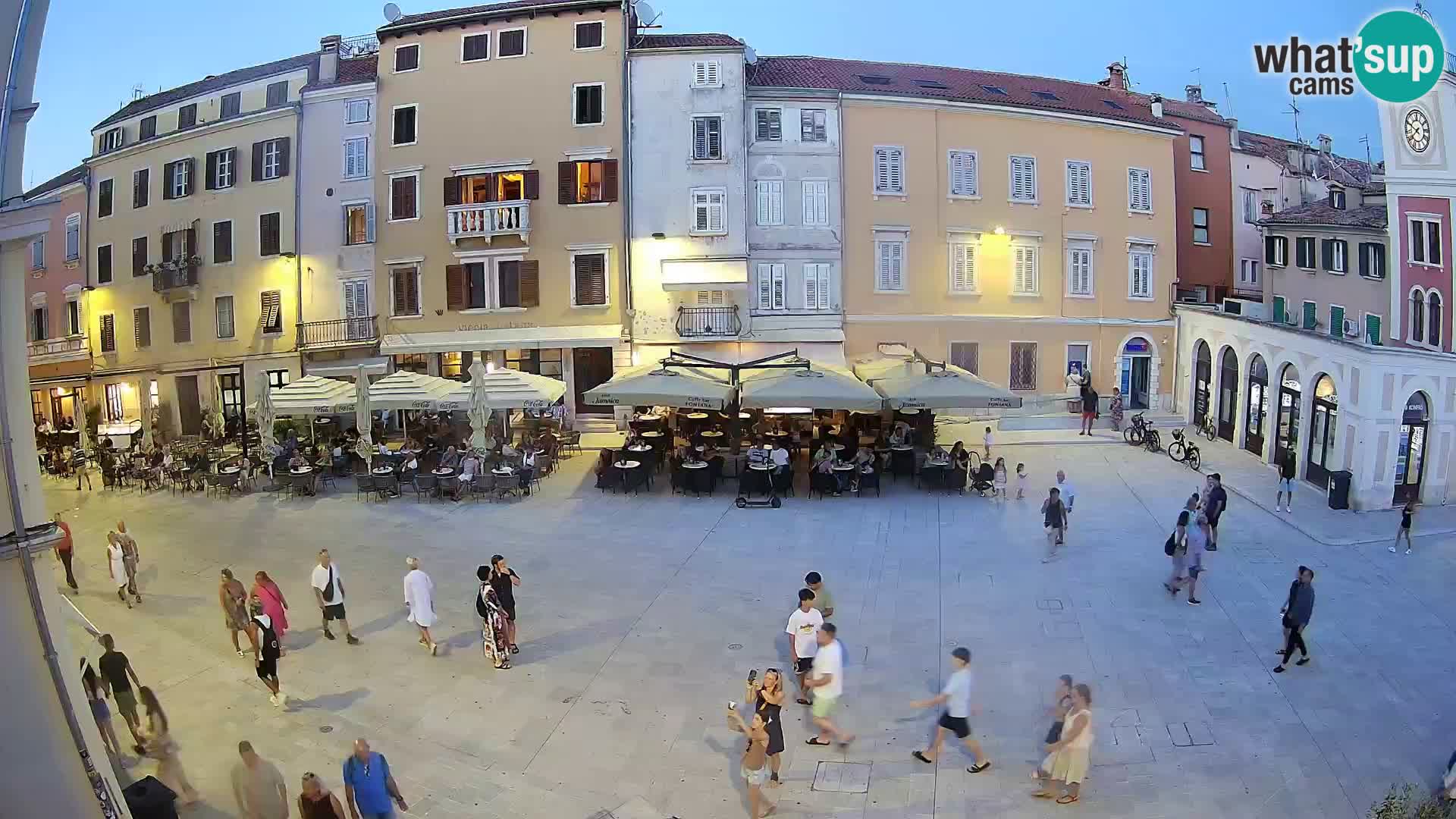 Rovinj Center Webcam – Main Square