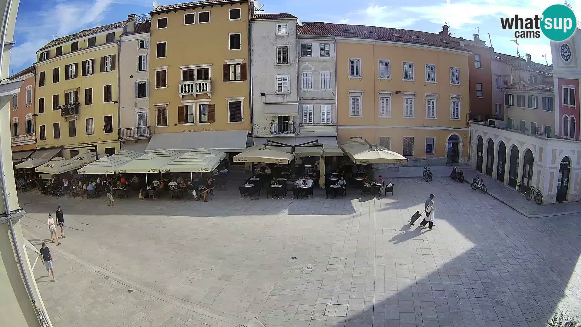 Spletna kamera Rovinj Center – Glavni trg