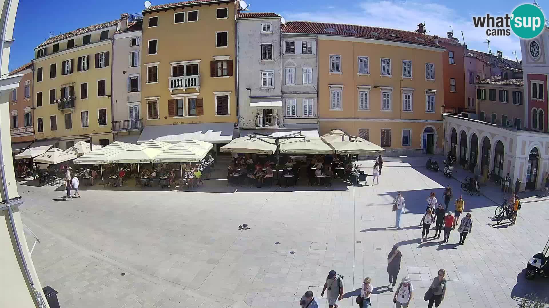 Rovinj Center Webcam – Main Square
