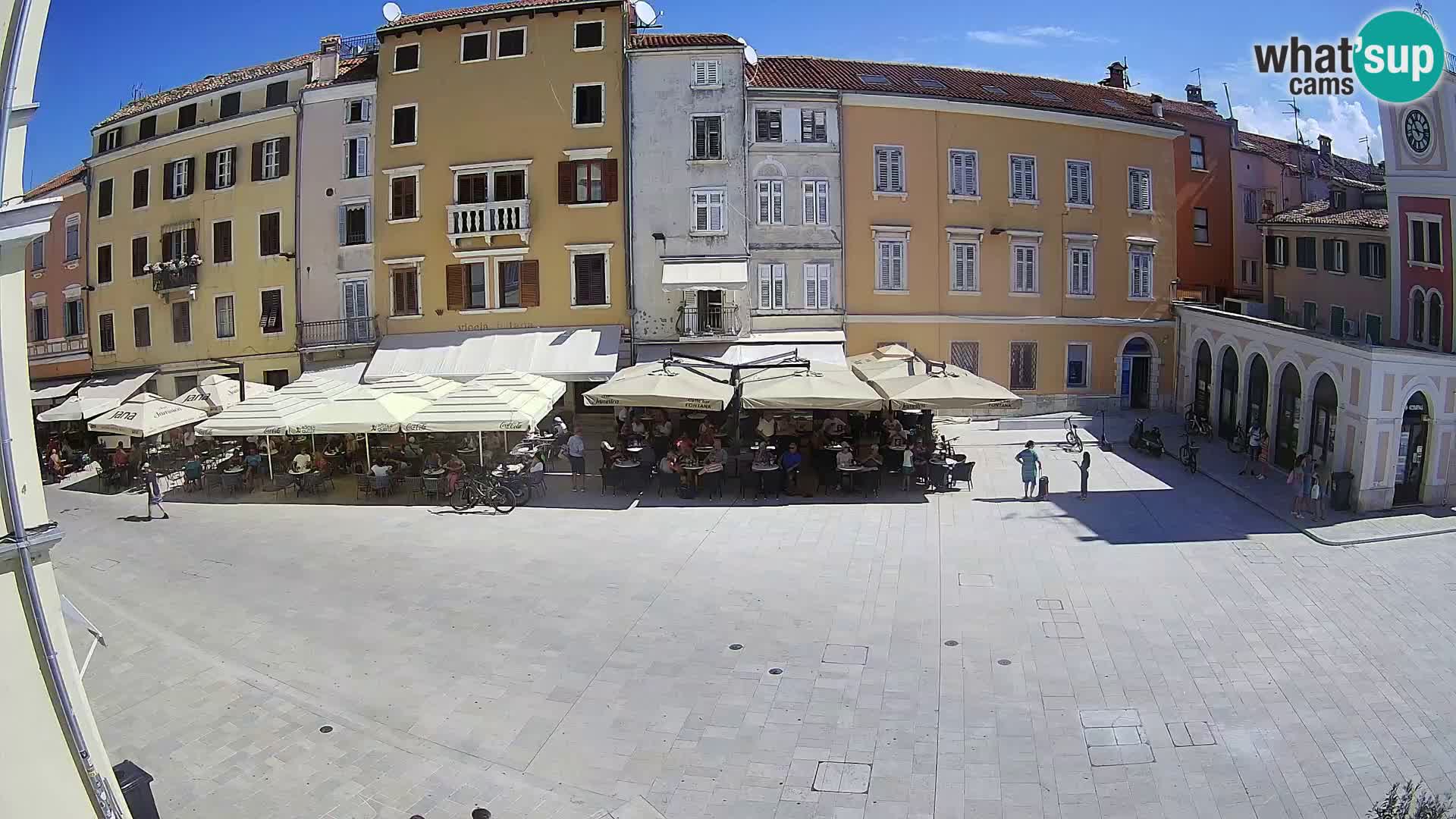 Webcam Rovinj Centre – Place Principale