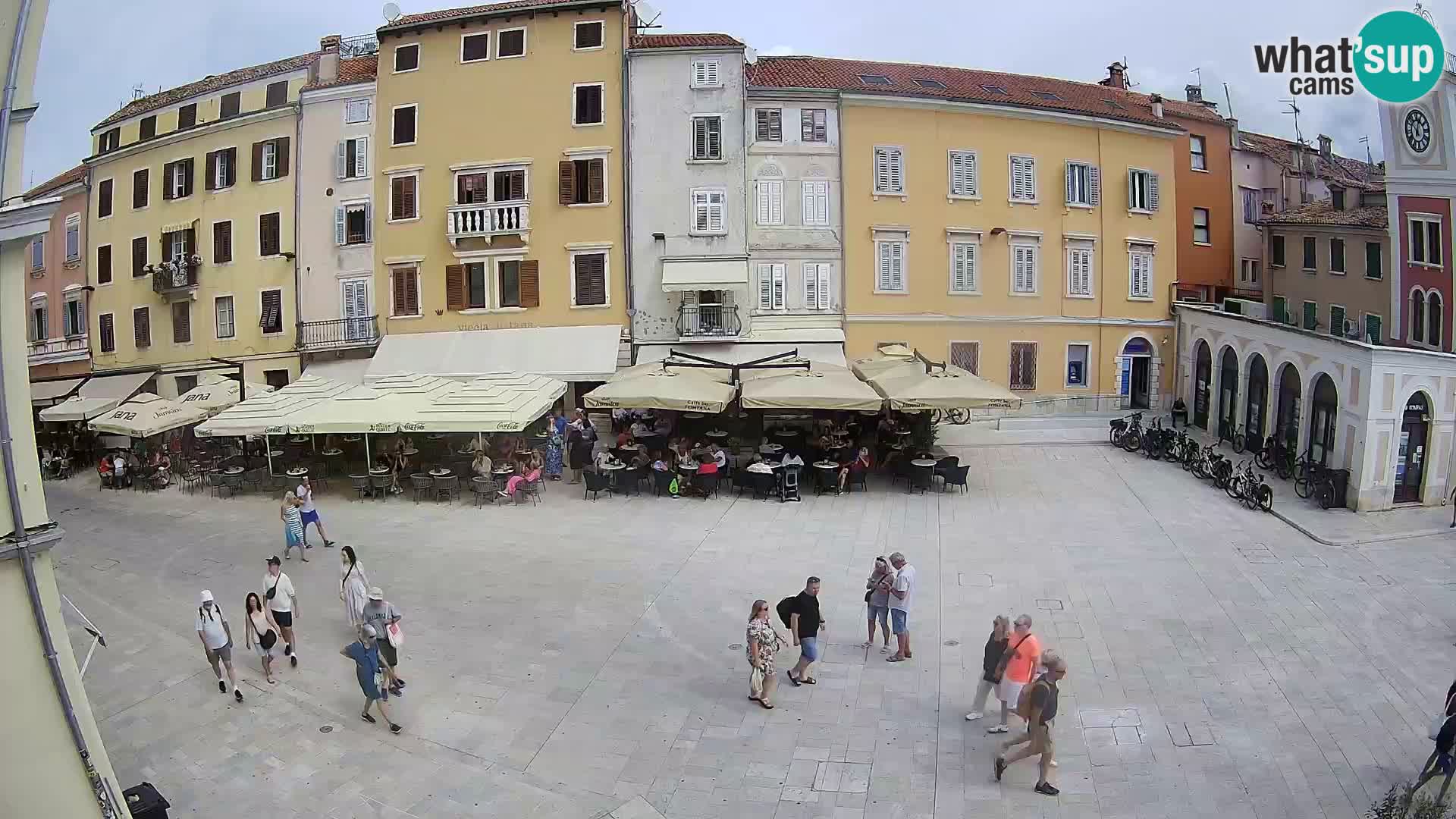 Rovinj Center Webcam – Main Square