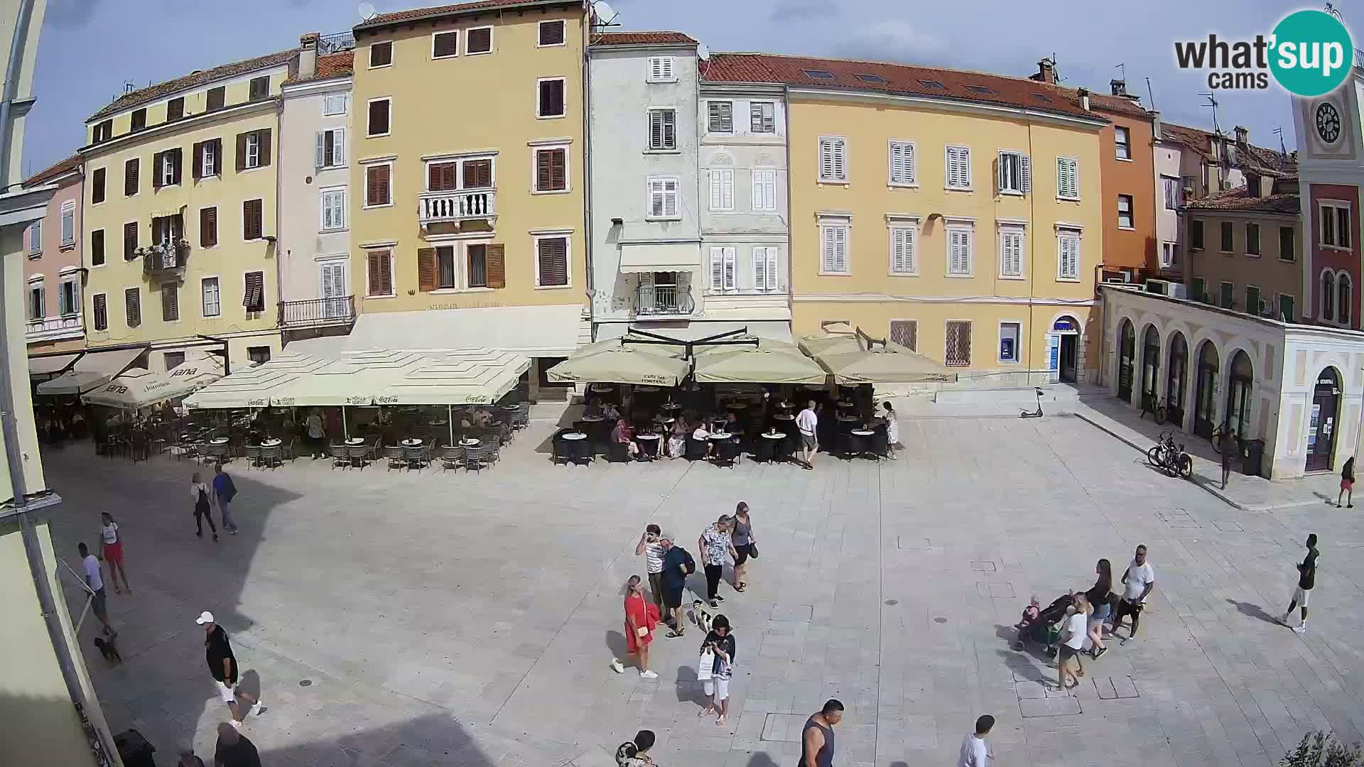 Webcam Rovinj Centre – Place Principale