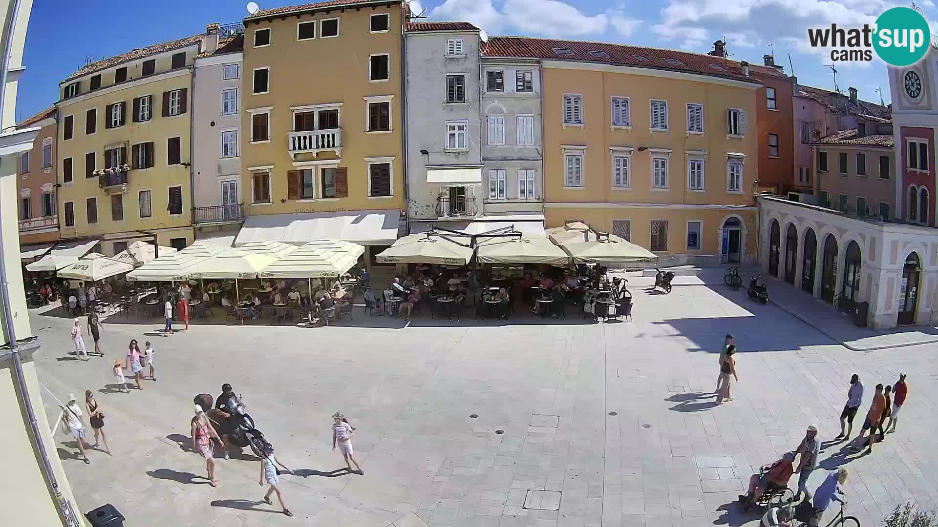Rovinj Center Webcam – Main Square