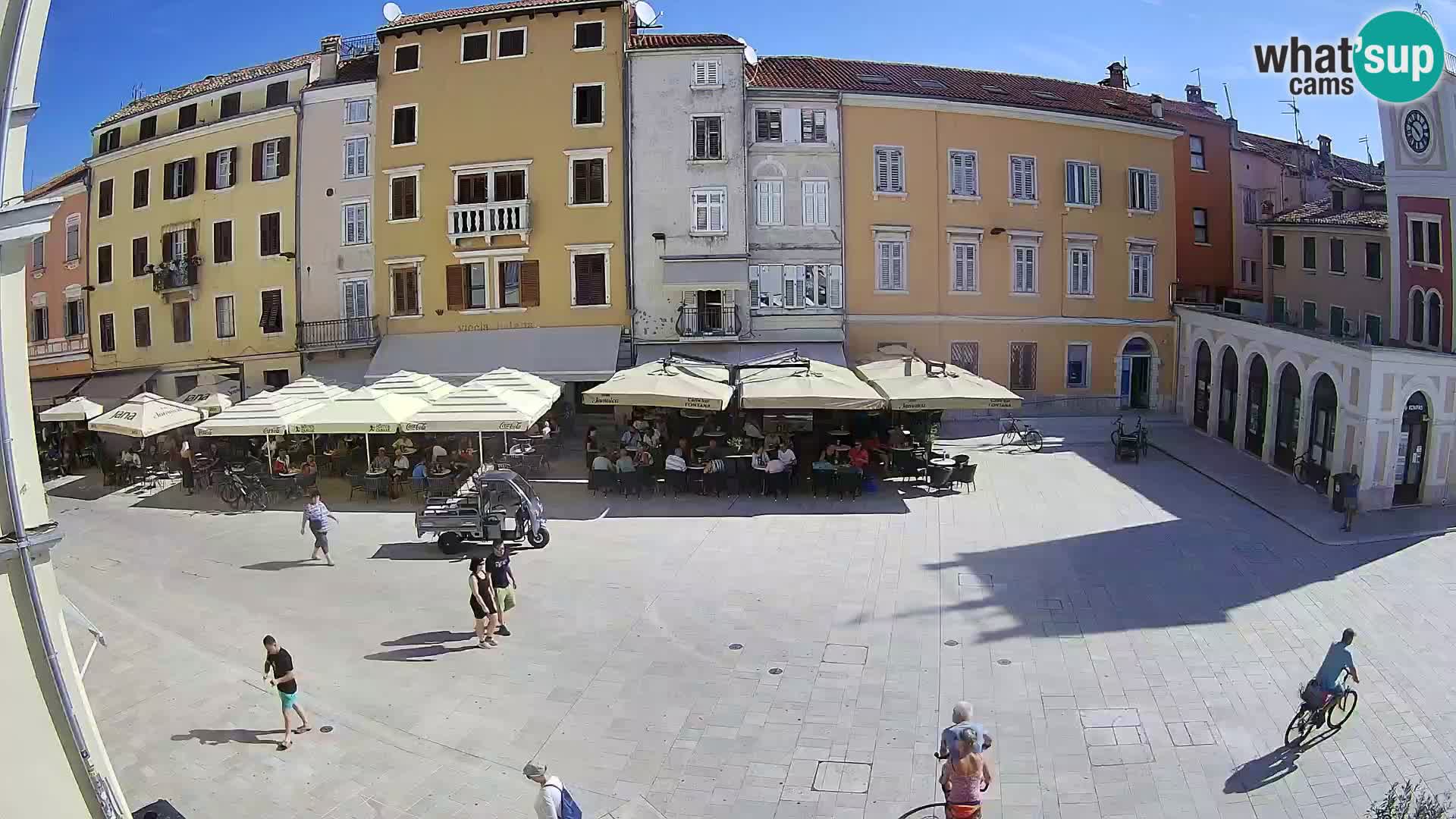 Webcam Rovinj Centre – Place Principale
