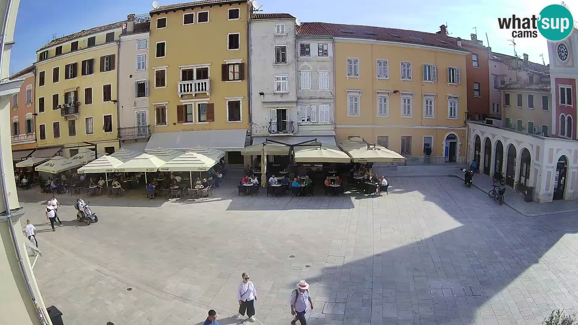 Webcam Rovinj Center – Plaza Principal