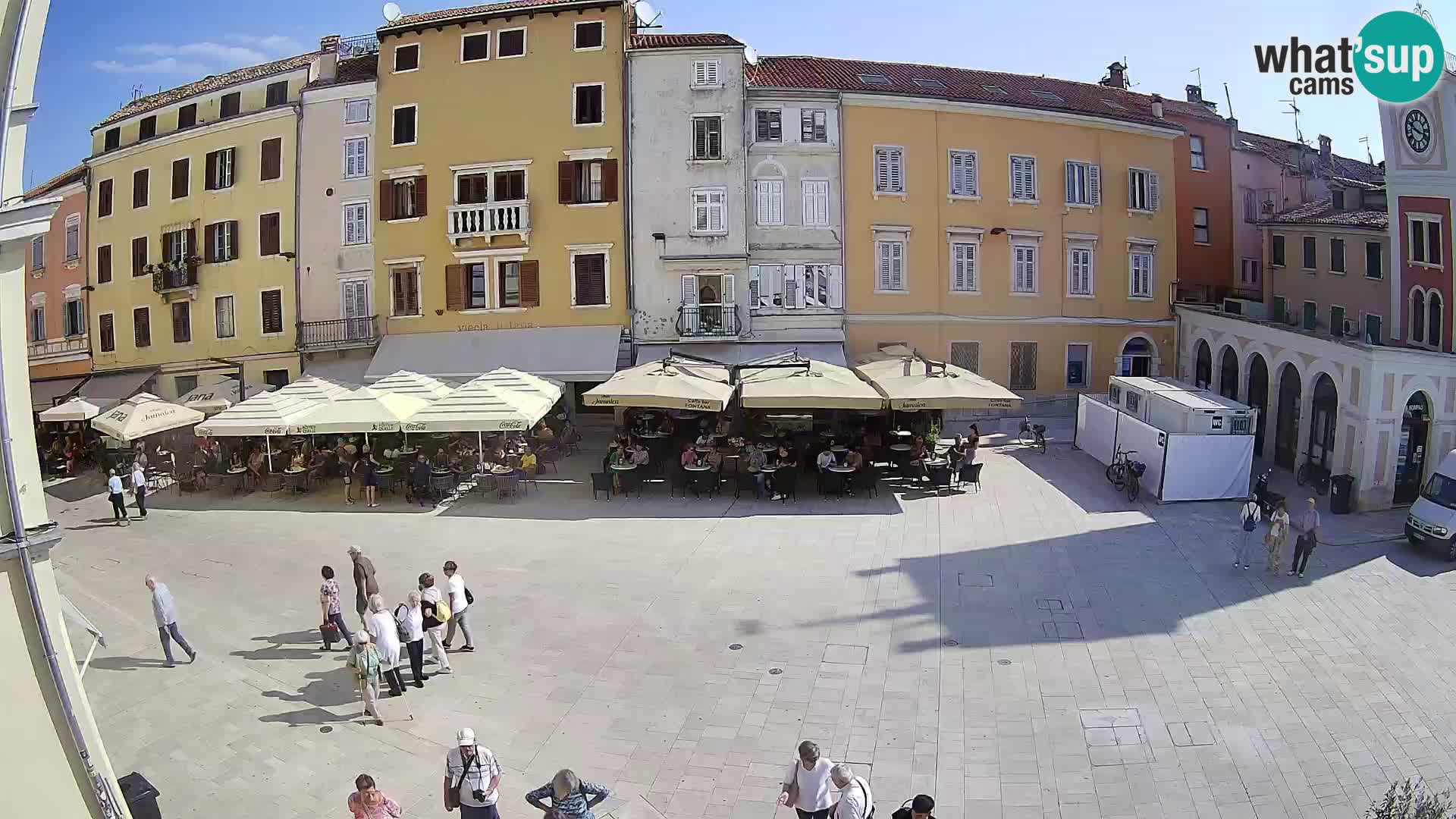 Rovinj Center Webcam – Main Square