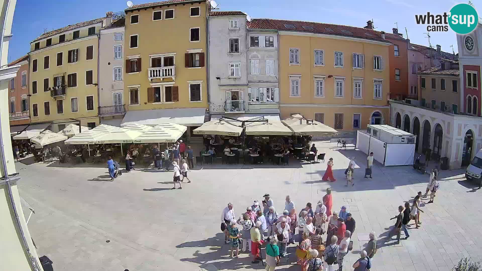 Webcam Rovigno Centro – Piazza Centrale